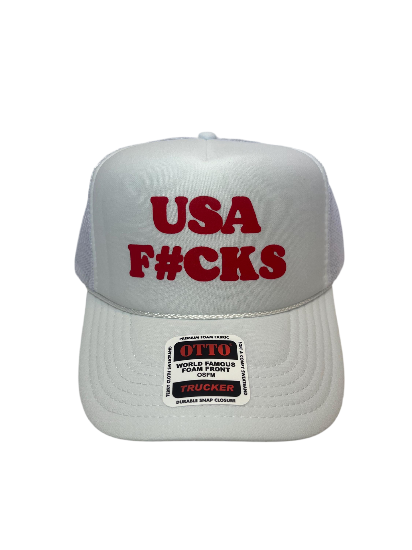 USA F#cks Trucker Hat - Funny Trucker Hats