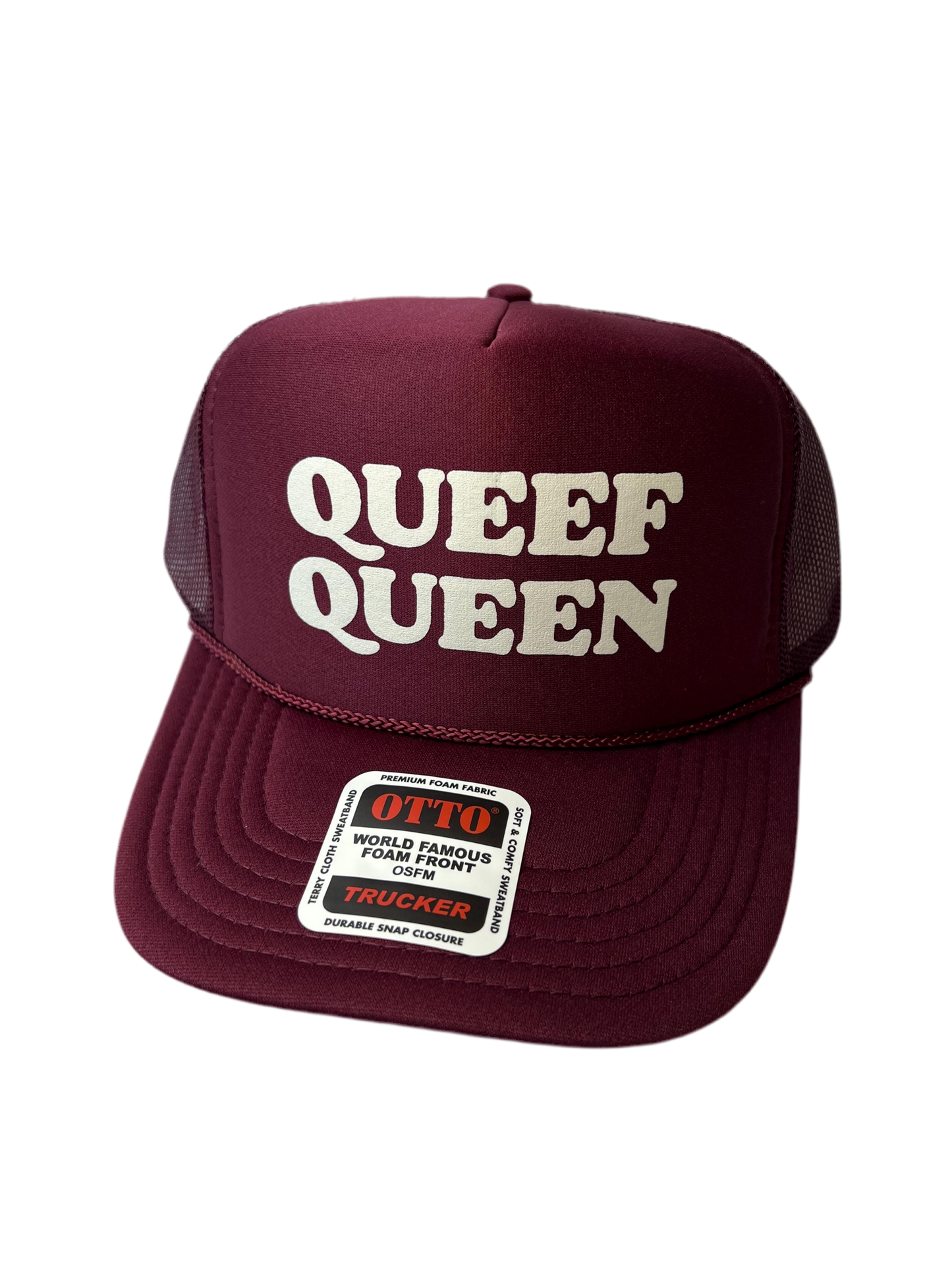 Queef Queen Trucker Hat - Funny Trucker Hats