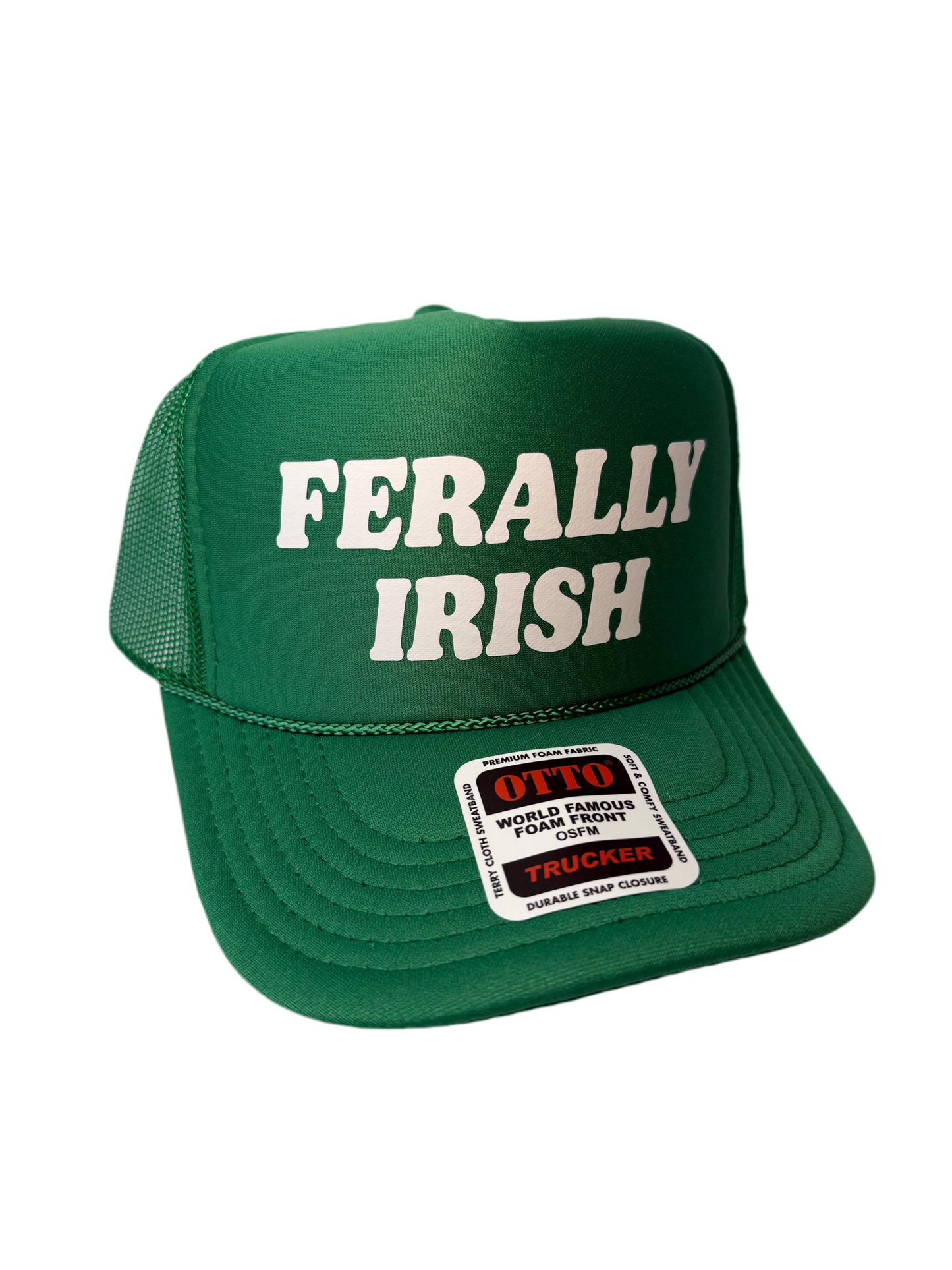 Ferally Irish Trucker Hat - Funny St Patrick’s Day Trucker Hats