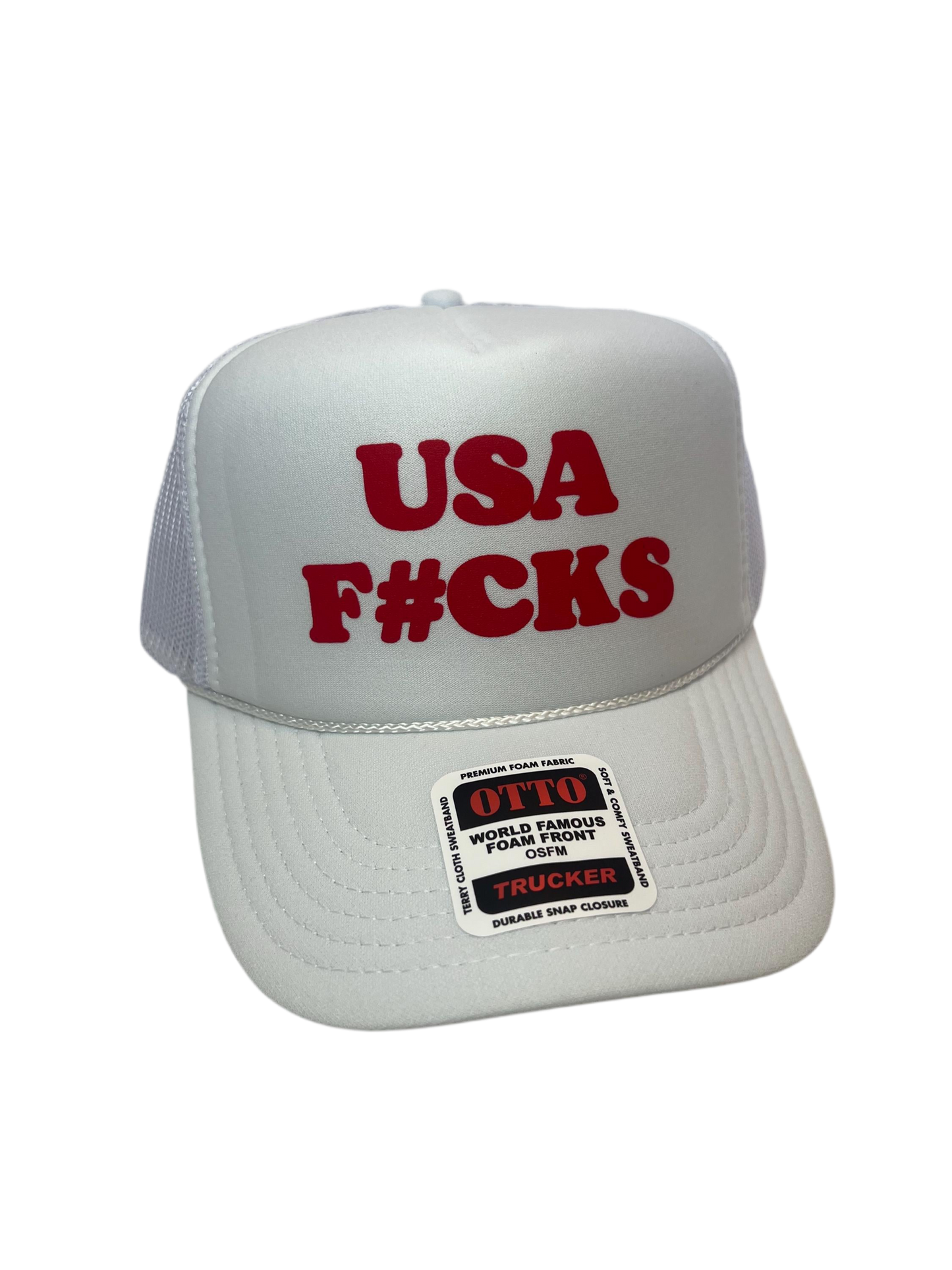 USA F#cks Trucker Hat - Funny Trucker Hats
