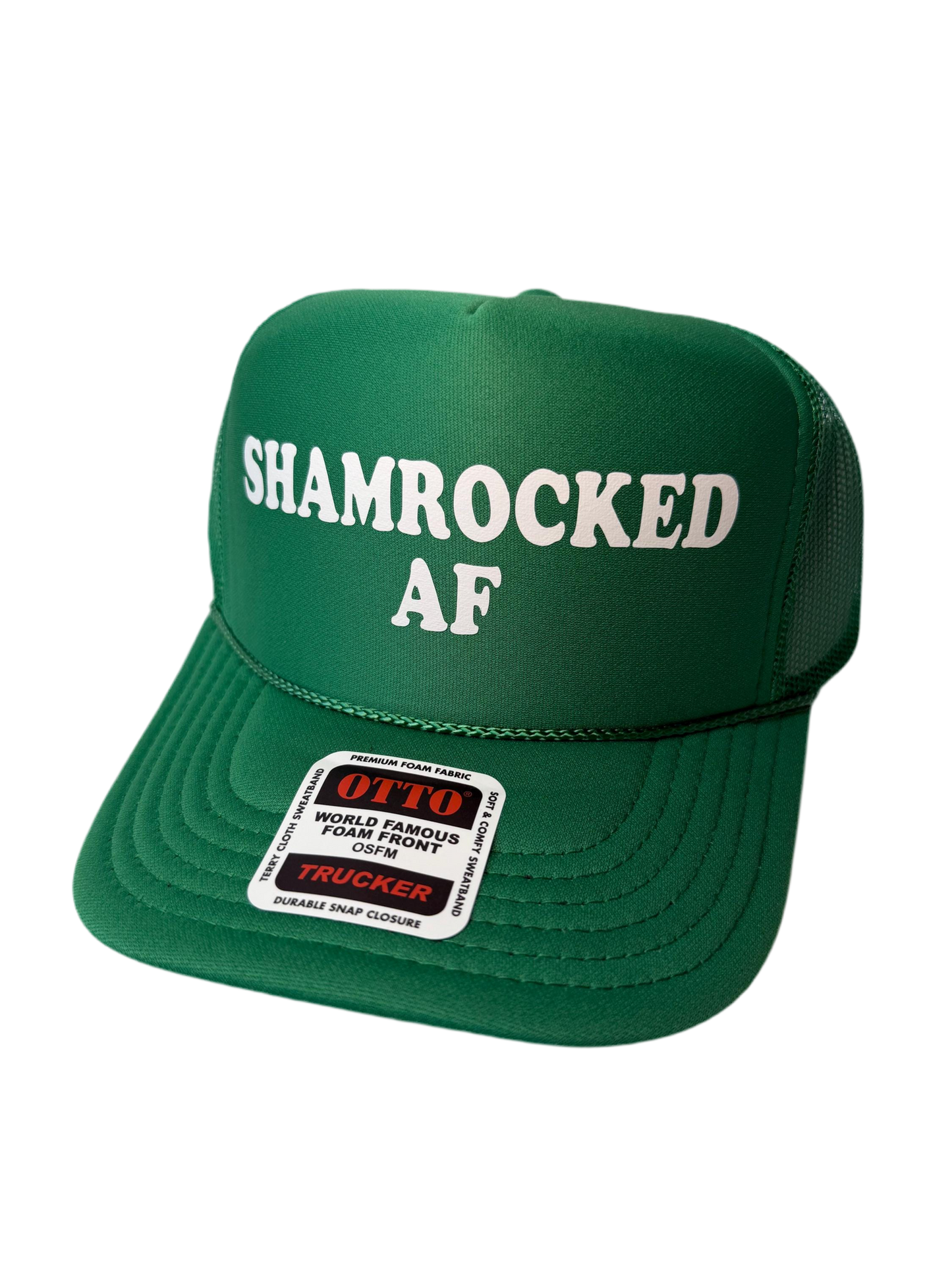 Shamrocked AF Trucker Hat - Funny St Patrick’s Day Trucker Hats