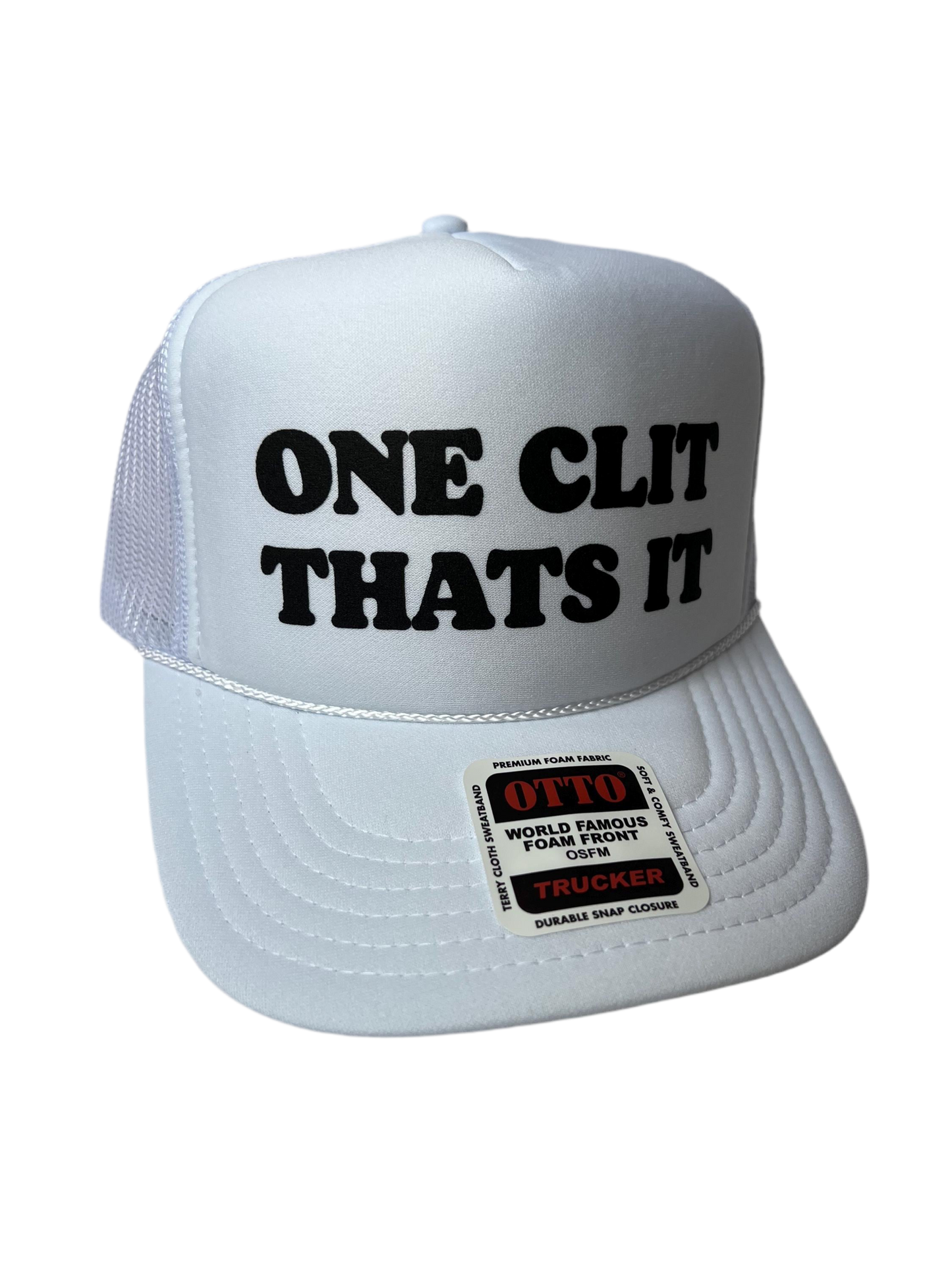 One Clit, That’s It Trucker Hat - Funny Trucker Hats