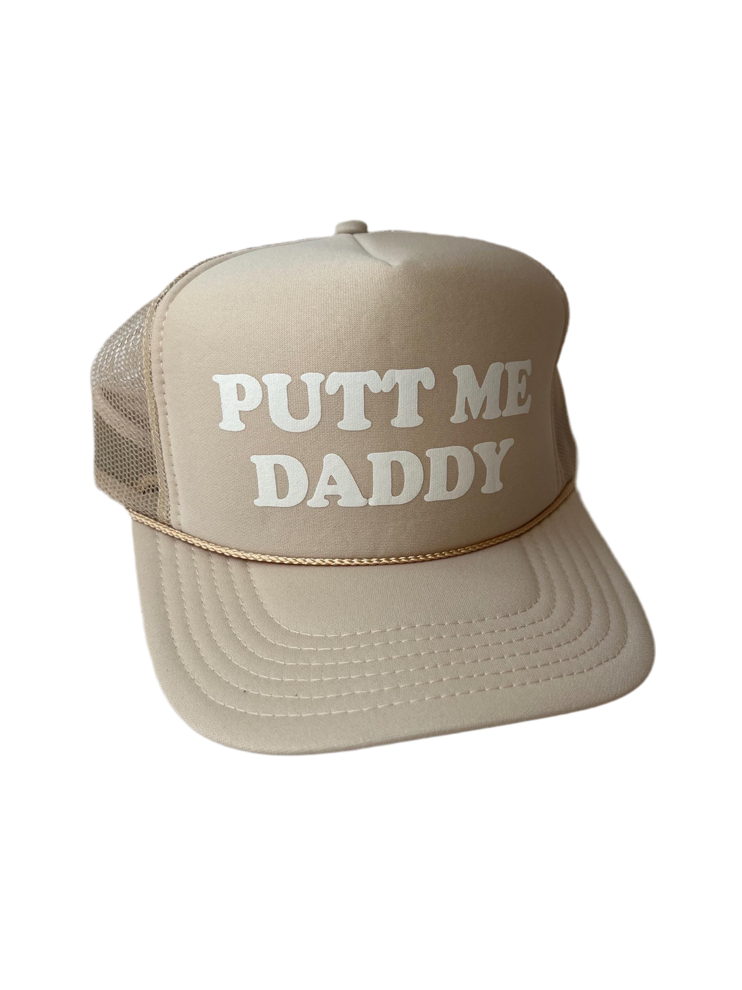 Putt Me Daddy Trucker Hat - Funny Golf Trucker Hats
