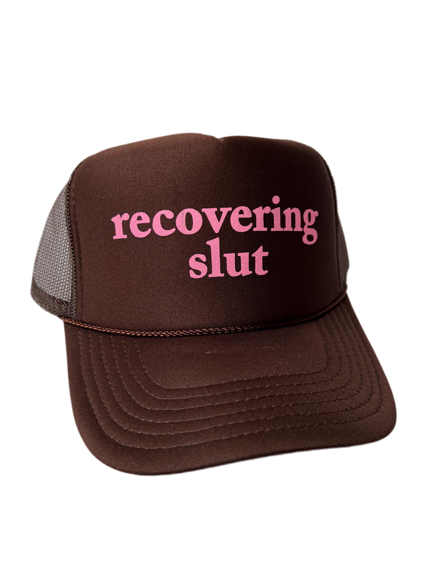 Recovering Slut Trucker Hat - Funny Trucker Hats