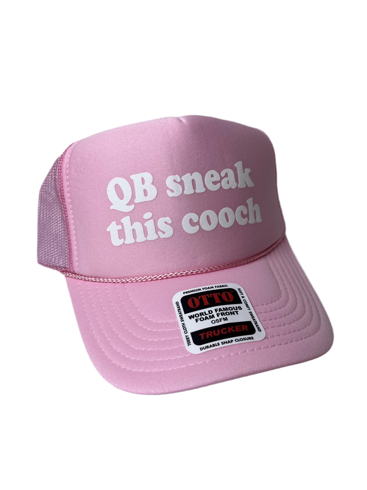 QB Sneak This Cooch Trucker Hat - Funny Trucker Hats