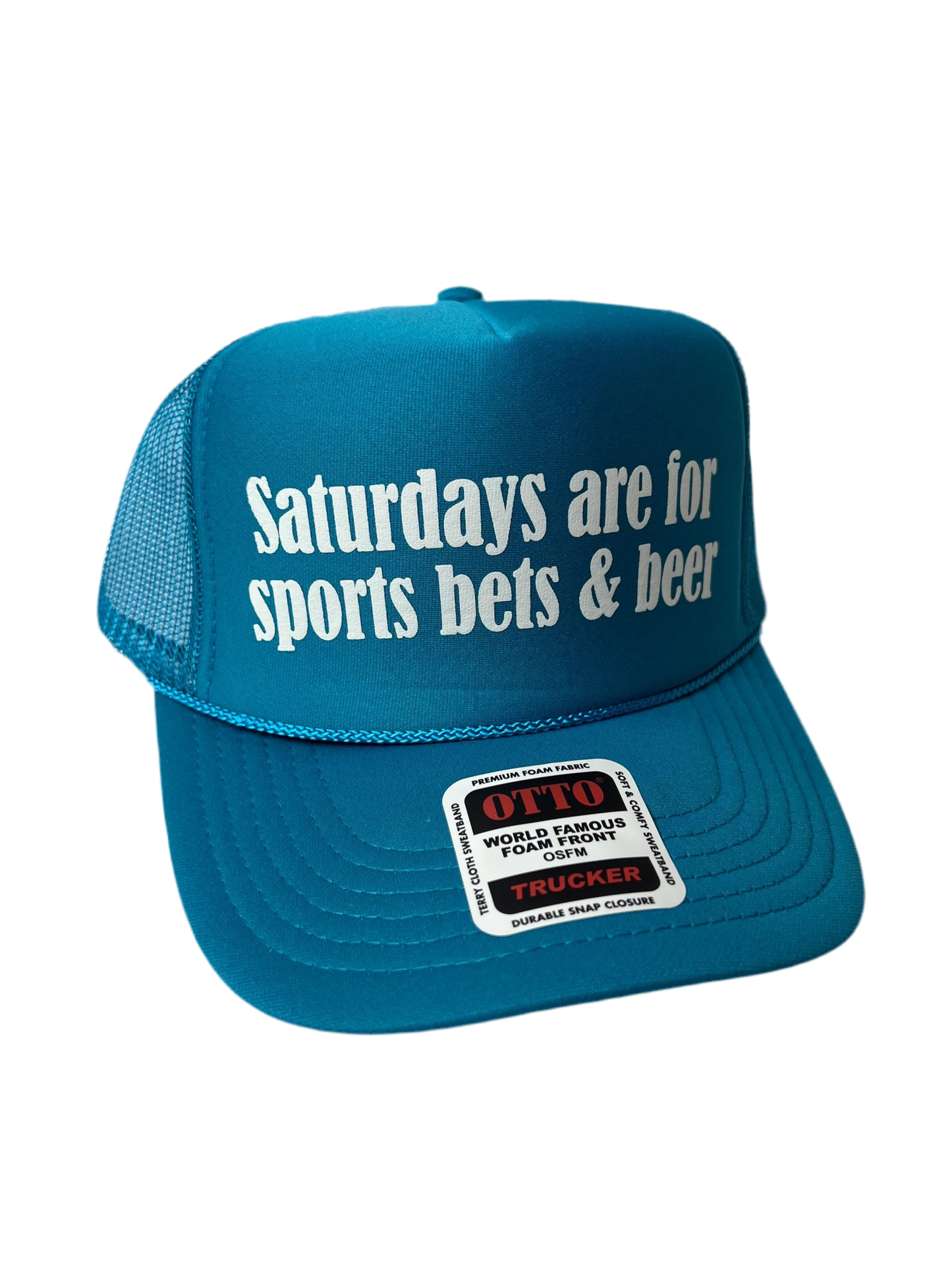 Saturdays Are For Sports Bets & Beer Trucker Hat - Funny Trucker Hats