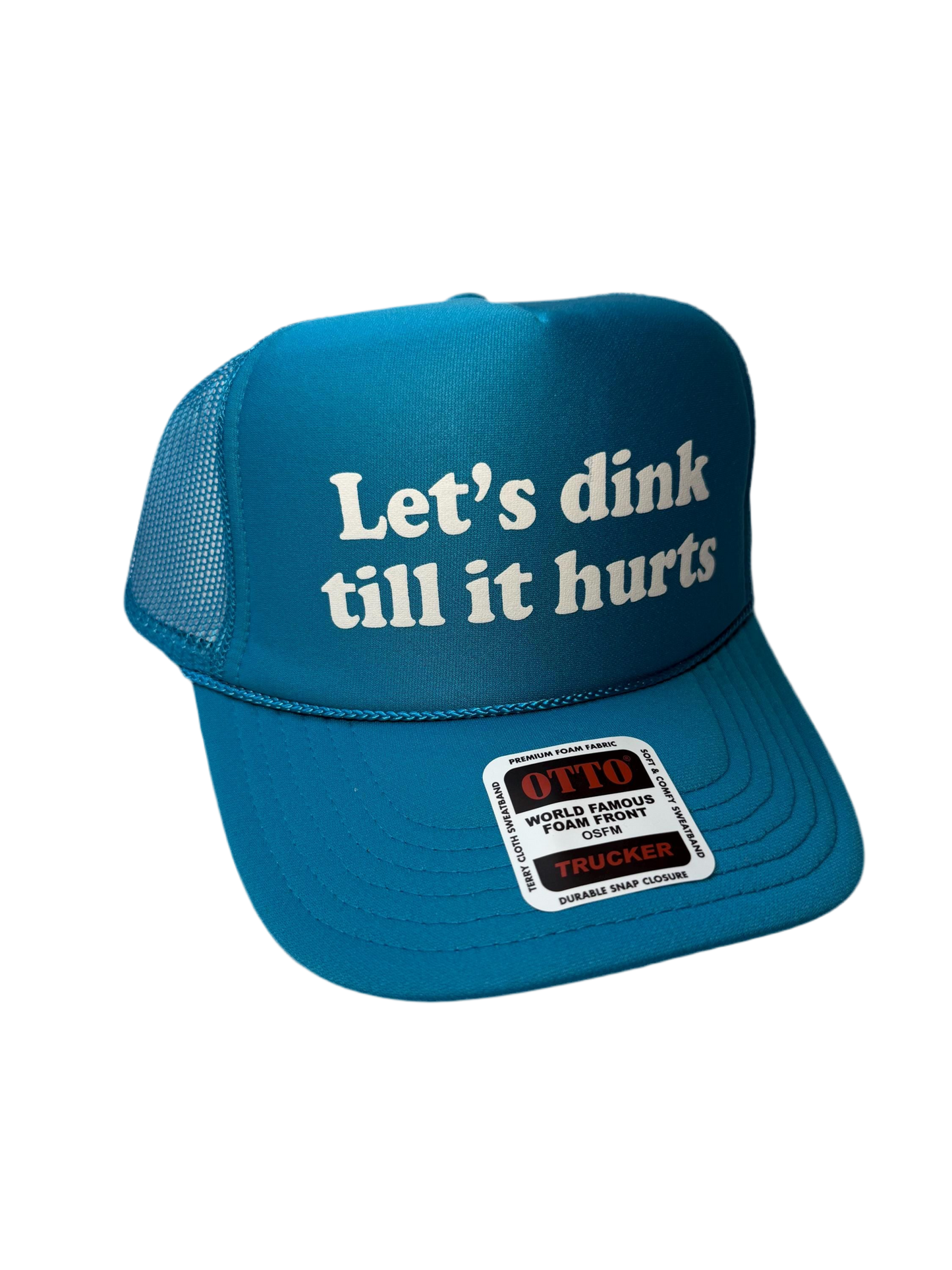 Let’s Dink Till It Hurts Trucker Hat - Funny Pickleball Trucker Hats