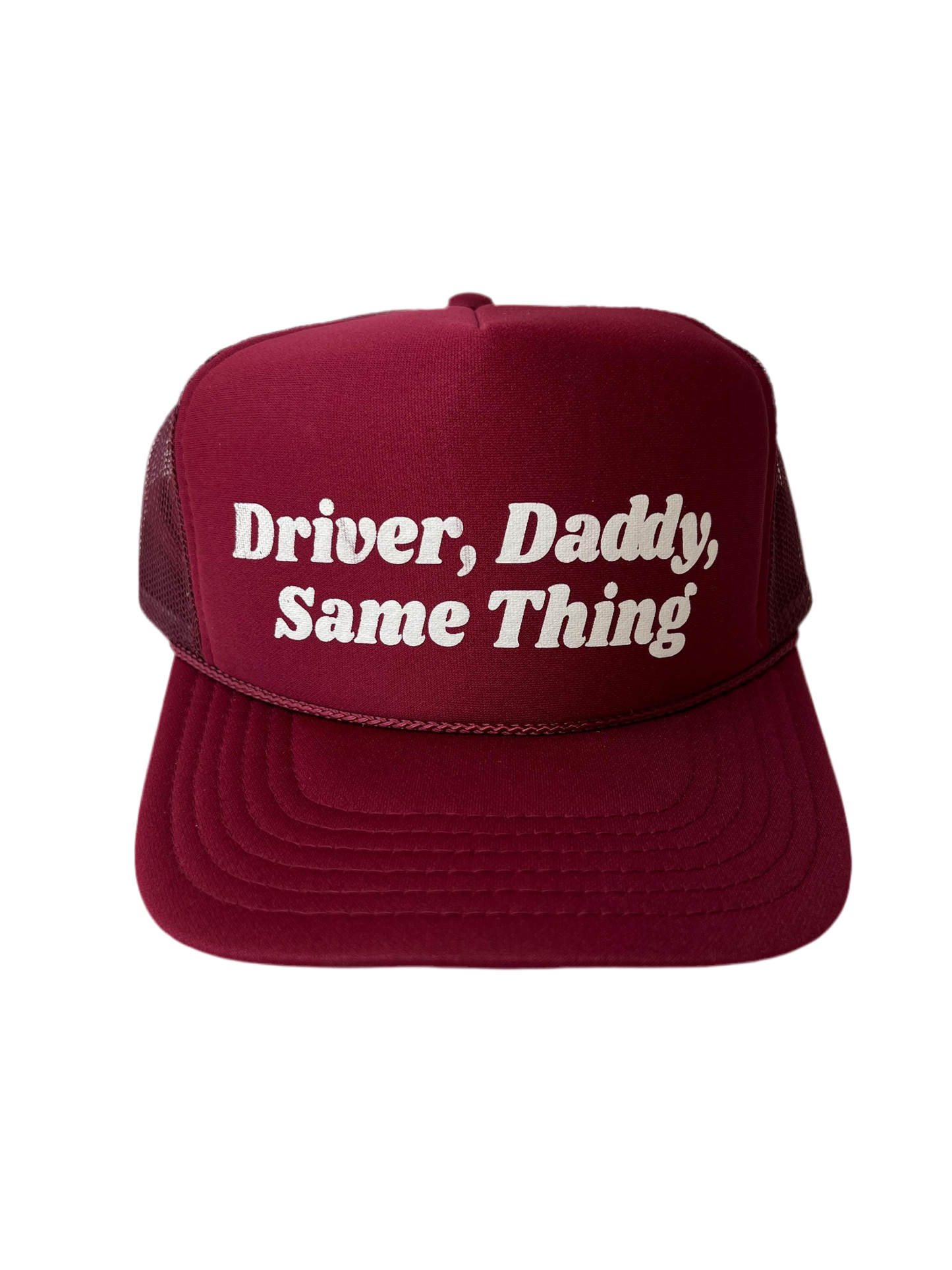 Driver, Daddy, Same Thing Trucker Hat - Funny Golf Trucker Hats