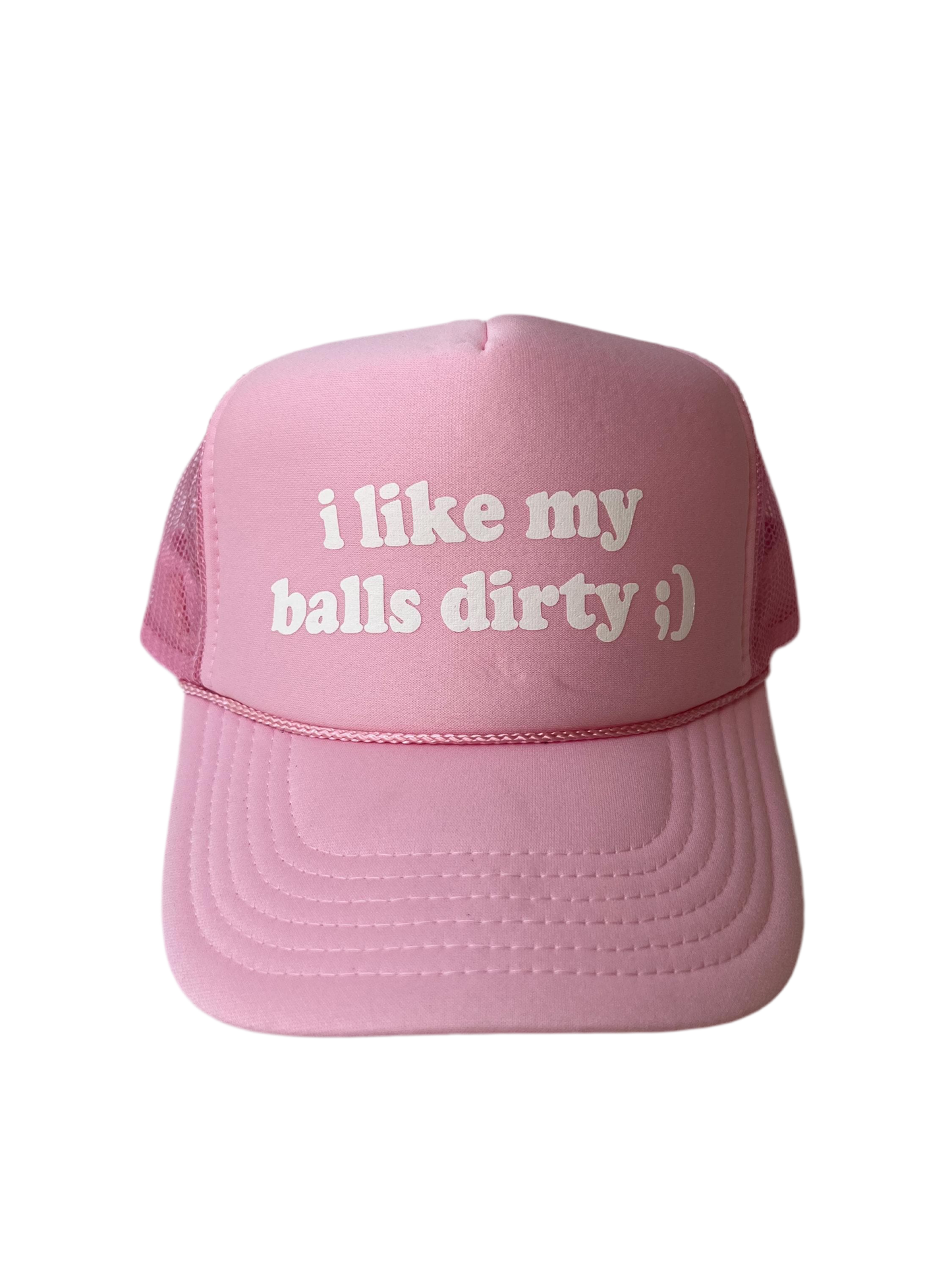 I Like My Balls Dirty;) Trucker Hat - Funny Golf Trucker Hats