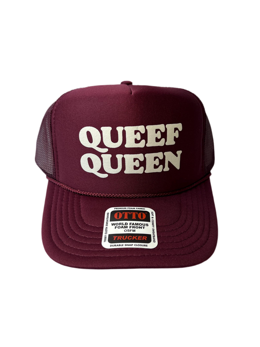 Queef Queen Trucker Hat - Funny Trucker Hats