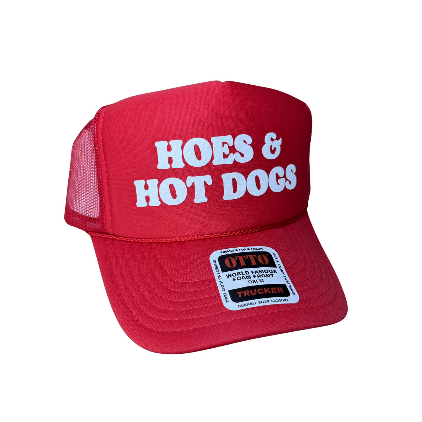 Hoes And Hot Dogs Trucker Hat - Funny Trucker Hats