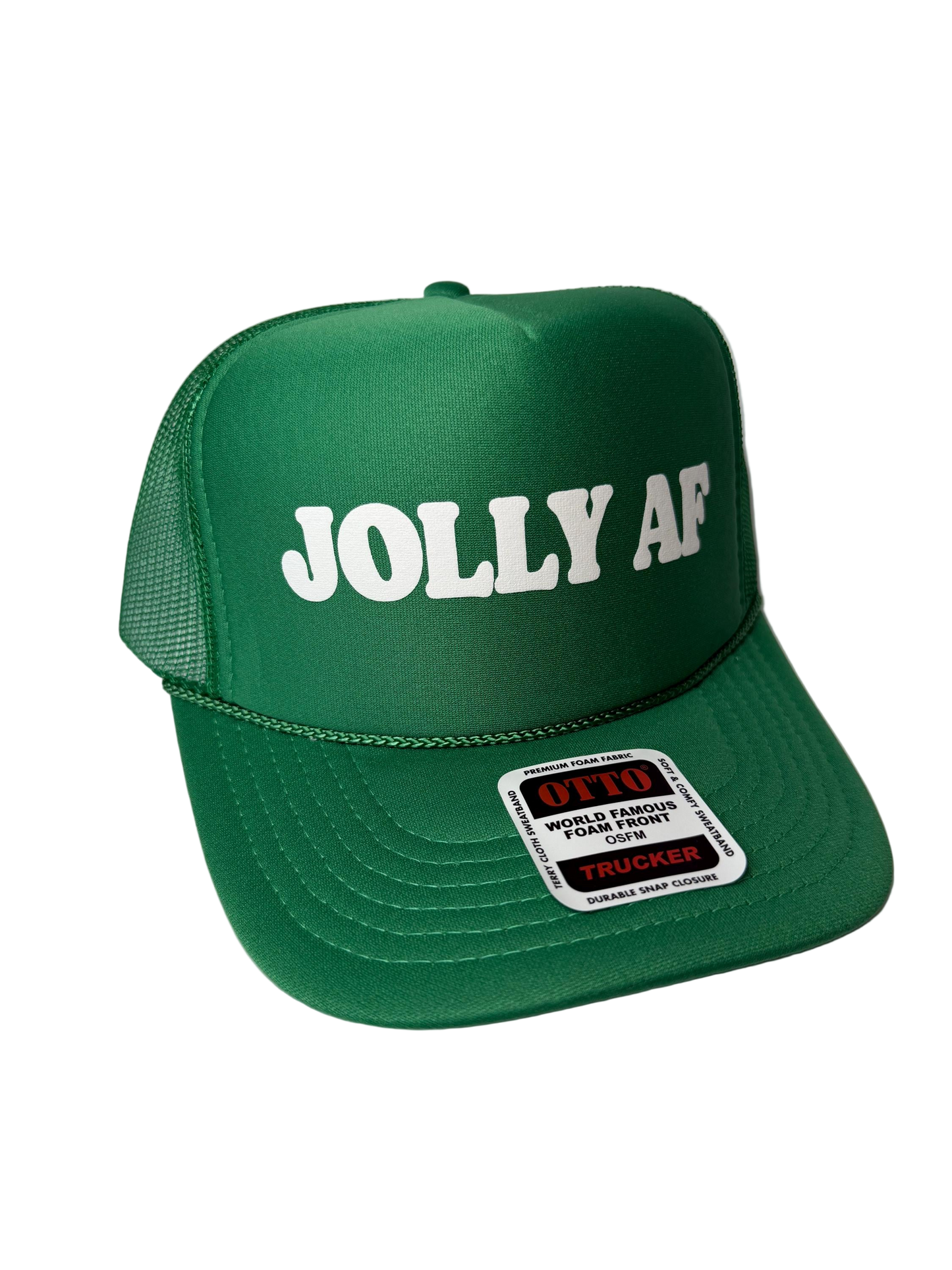 Jolly AF Trucker Hat - Funny Christmas Hats