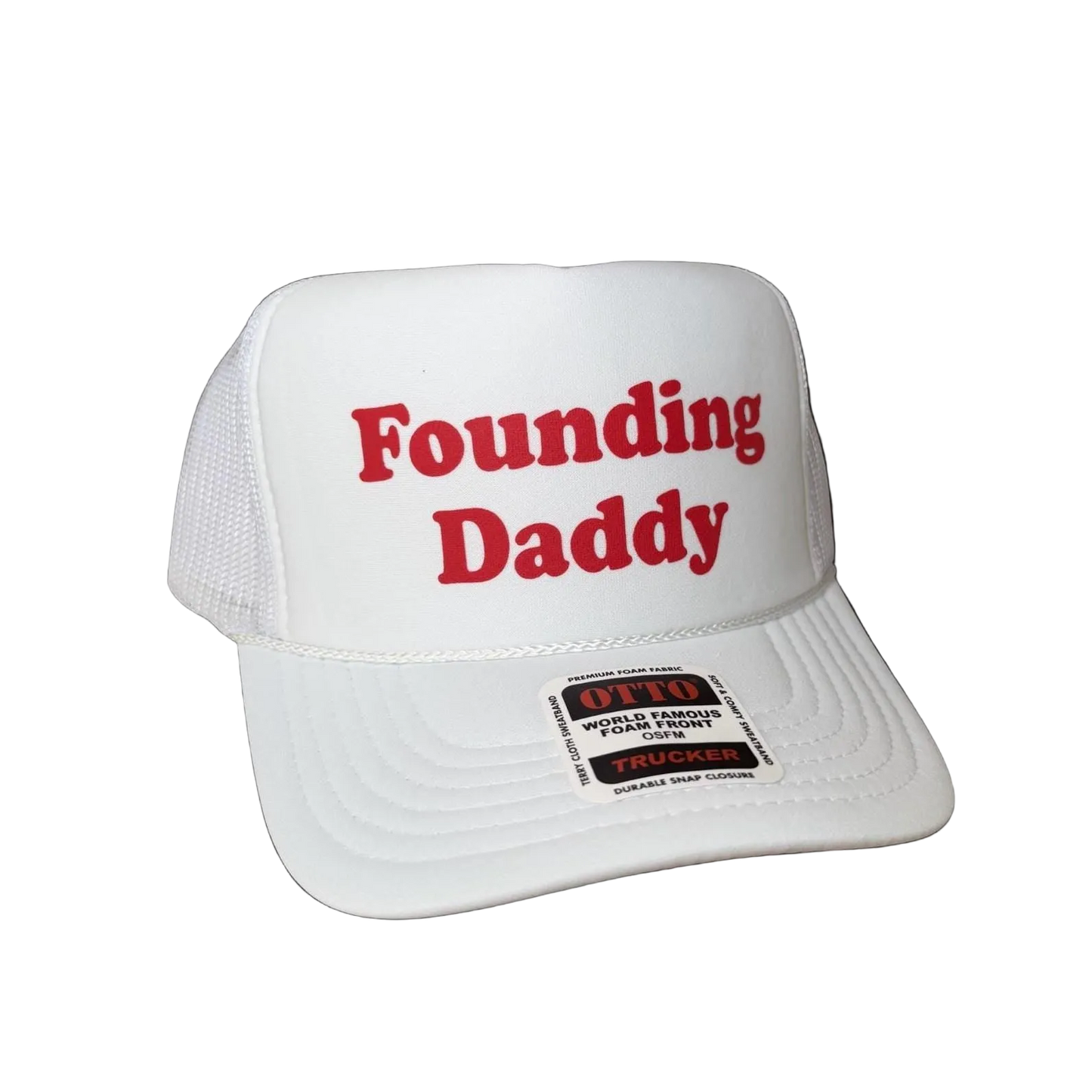 Founding Daddy Trucker Hat - Funny Trucker Hats