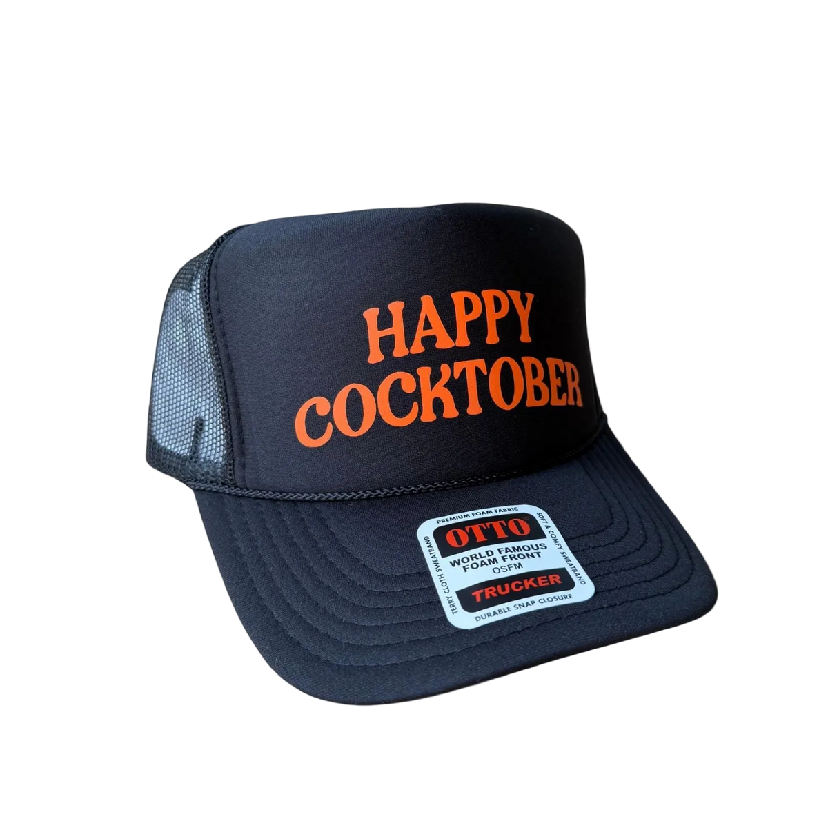 Happy Cocktober Trucker Hat - Funny Trucker Hats