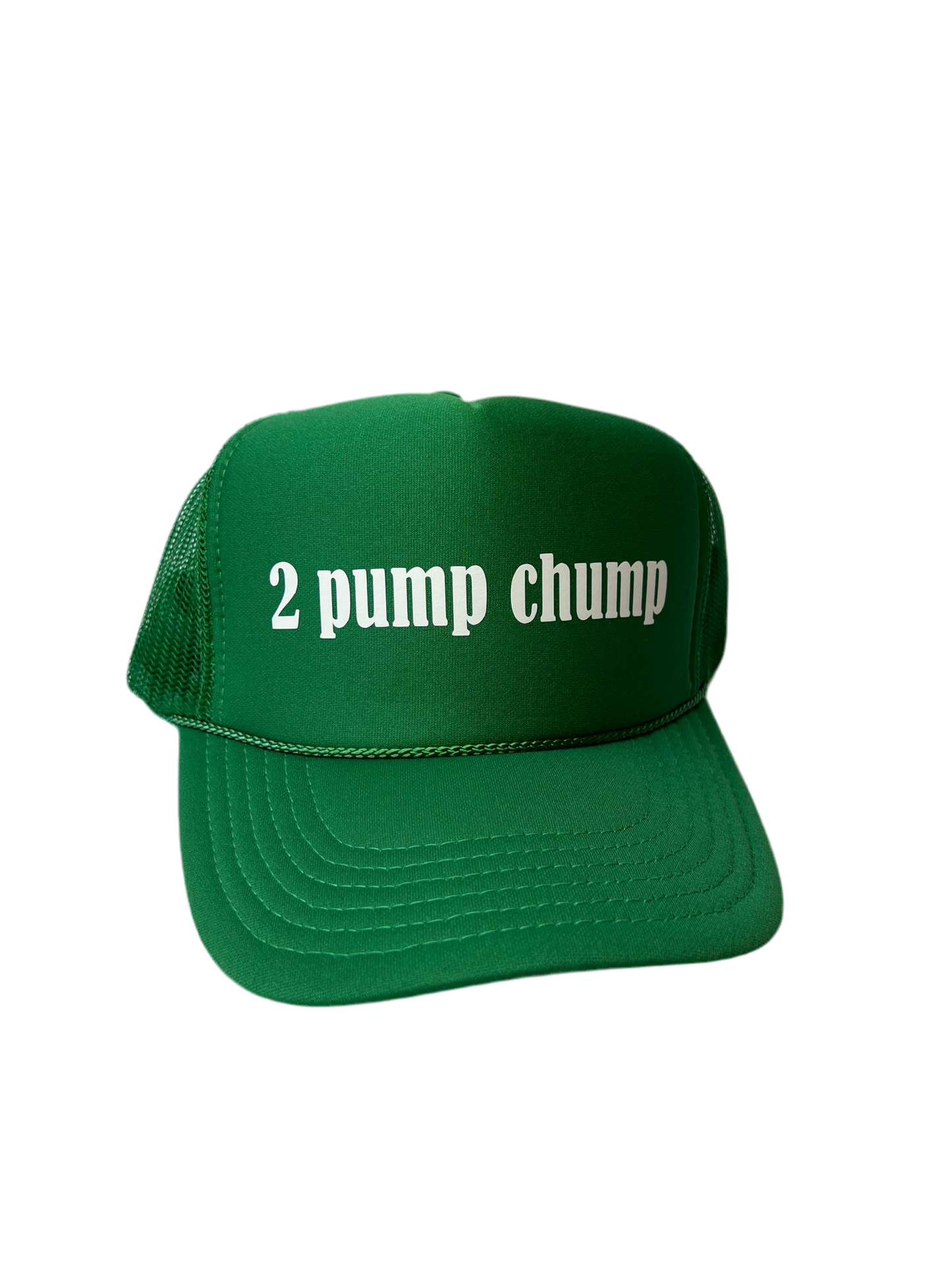 2 Pump Chump Trucker Hat - Funny Trucker Hats