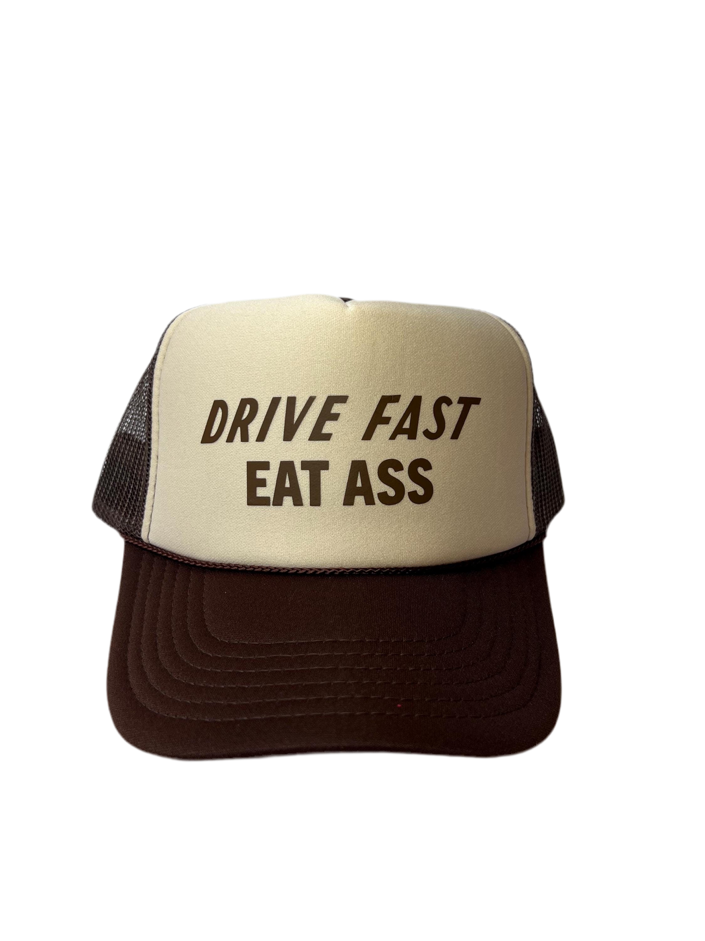 Drive Fast Eat Ass Trucker Hat - Funny Trucker Hats