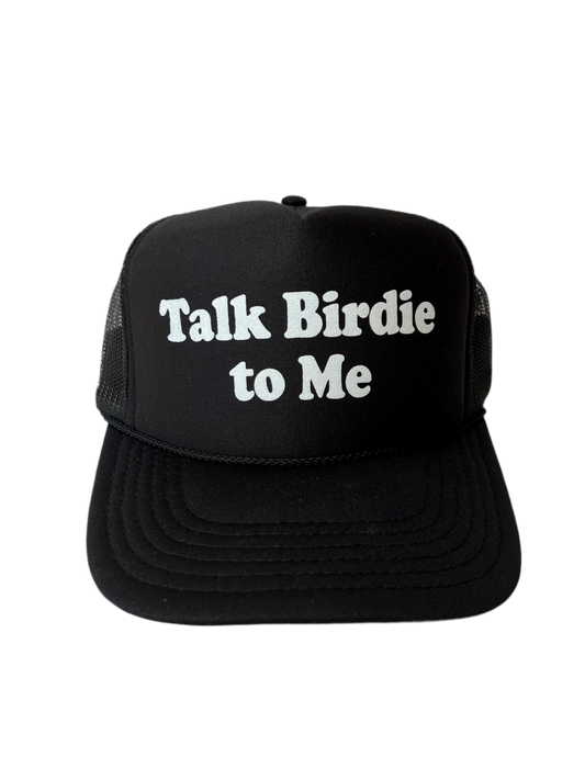 Talk Birdie To Me Trucker Hat - Funny Golf Trucker Hats