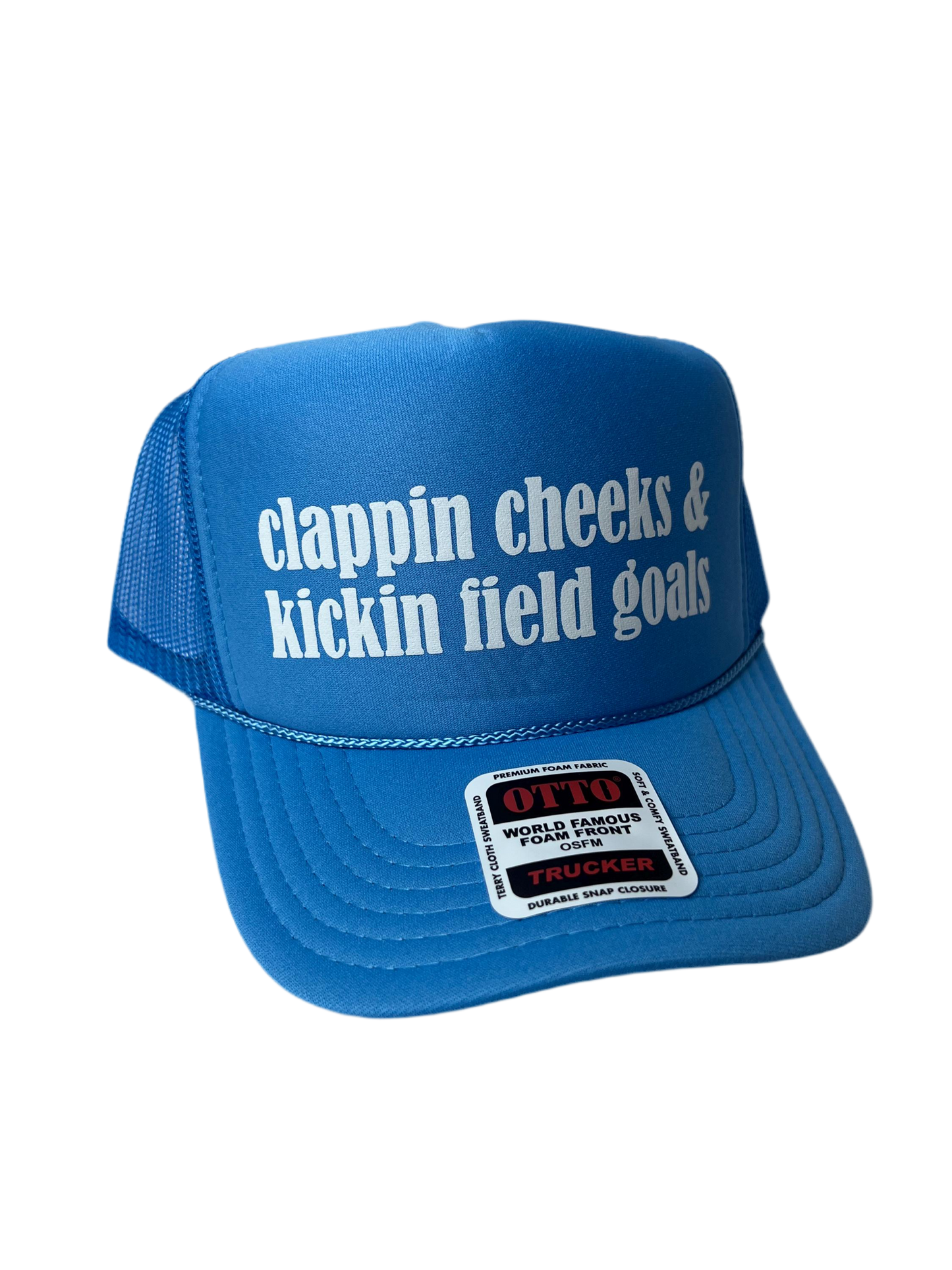 Clapping Cheeks & Kickin Field Goals Trucker Hat - Funny Trucker Hats