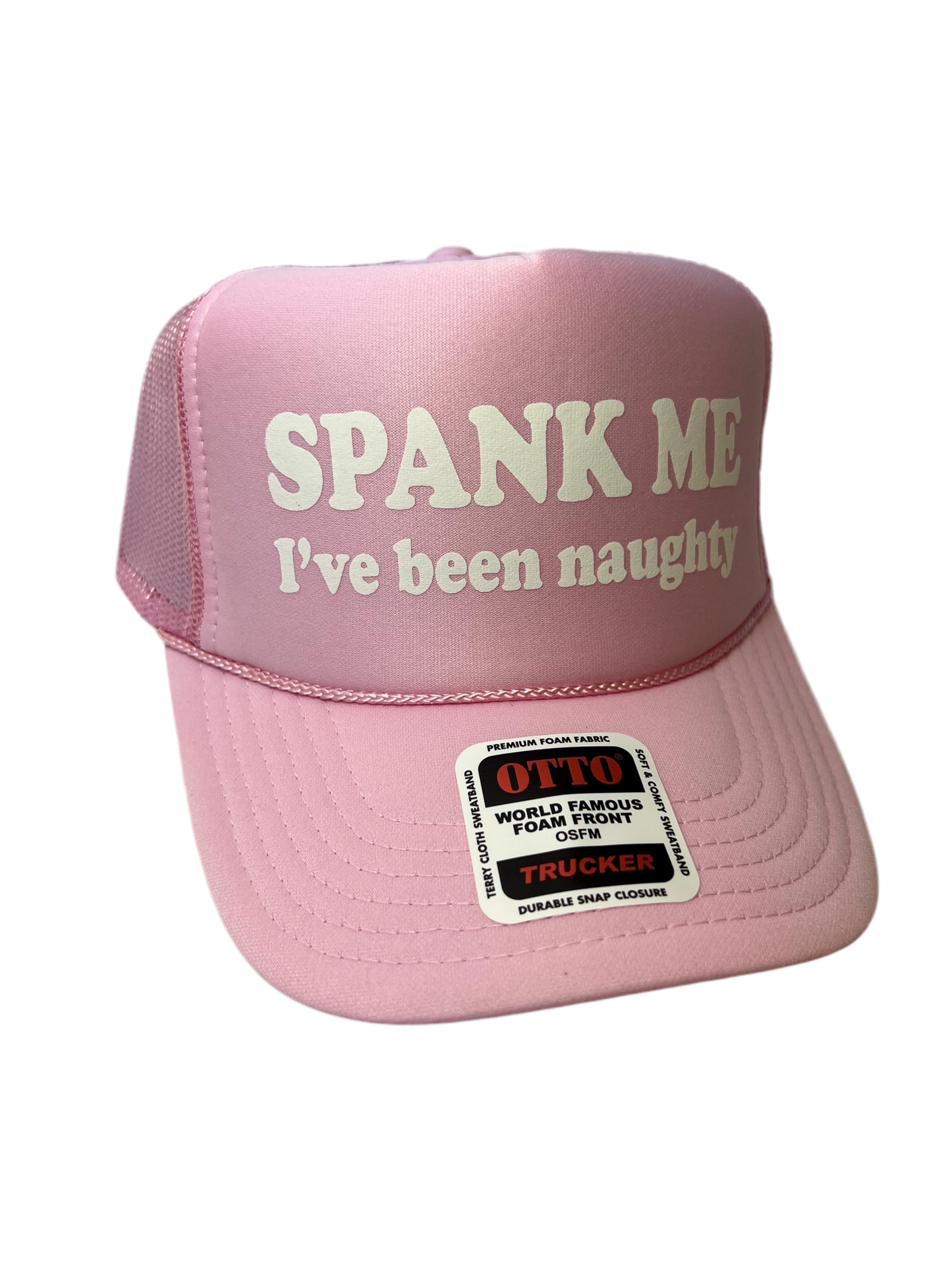 Spank Me I’ve Been Naughty Trucker Hat - Funny Trucker Hats