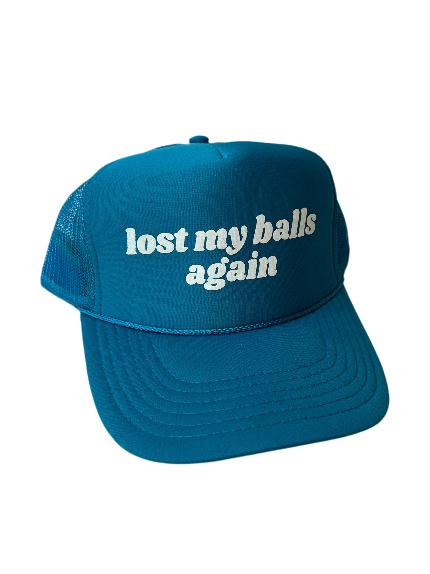 Lost My Balls Again Trucker Hat - Funny Golf Trucker Hats