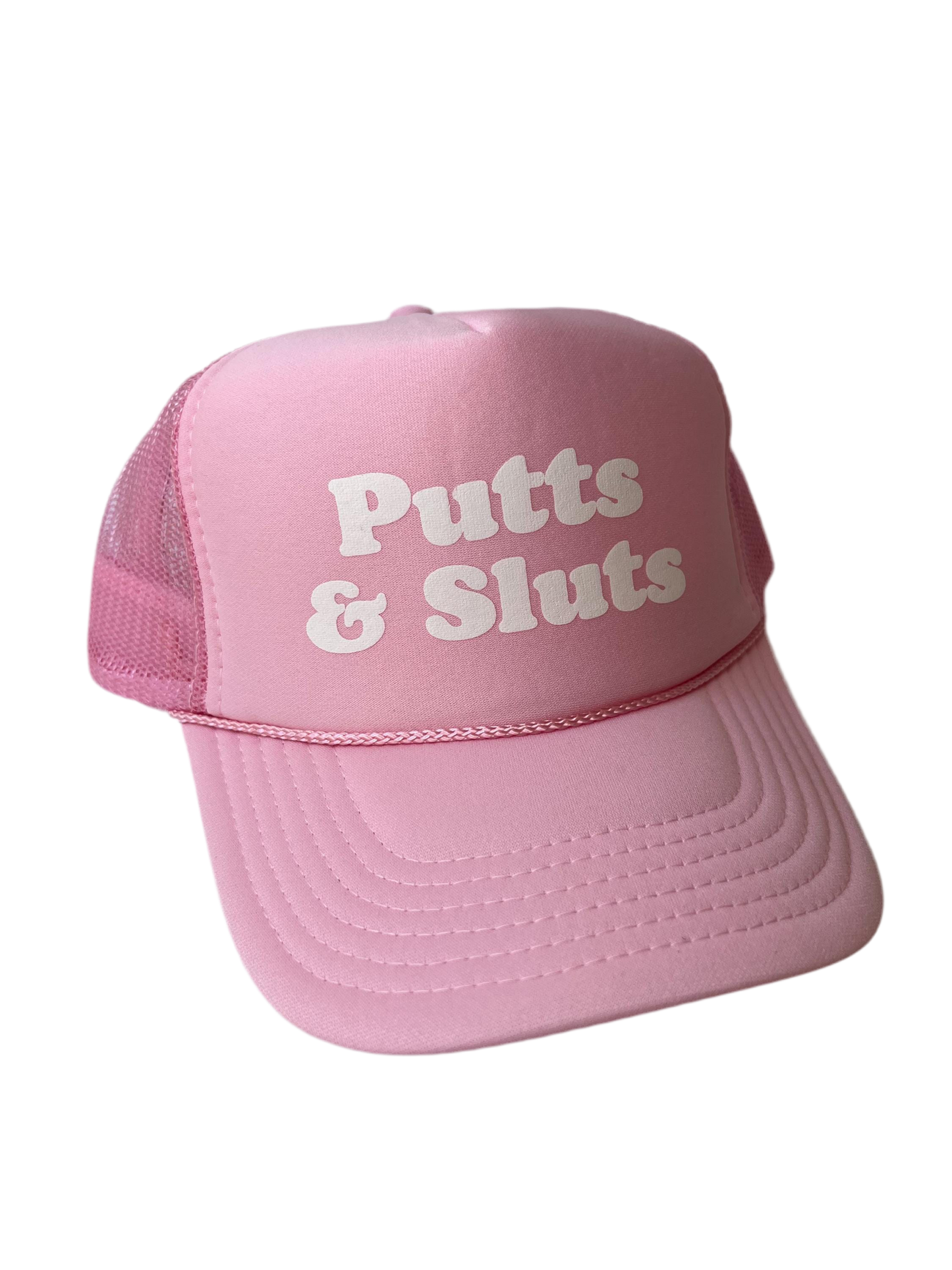 Putts & Sluts Trucker Hat - Funny Golf Trucker Hats