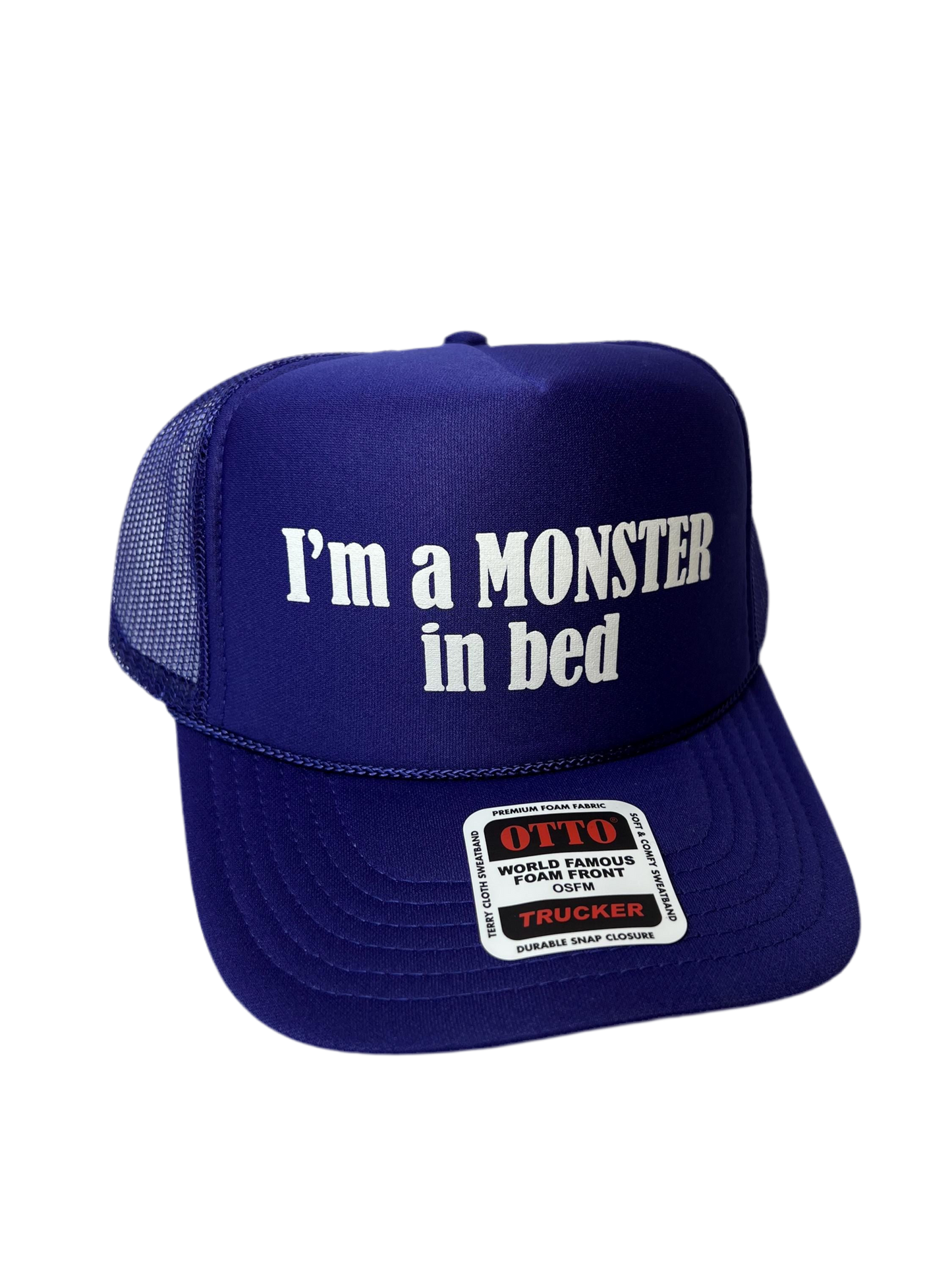 I’m A Monster In Bed Trucker Hat - Funny Trucker Hats