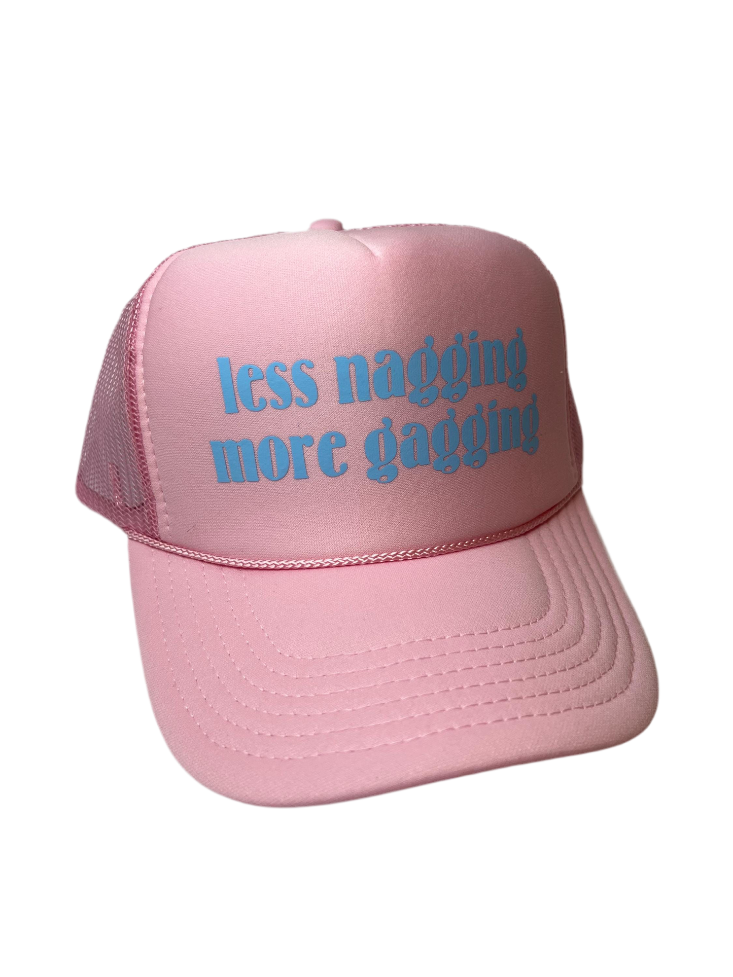 Less Nagging More Gagging Trucker Hat - Funny Trucker Hats