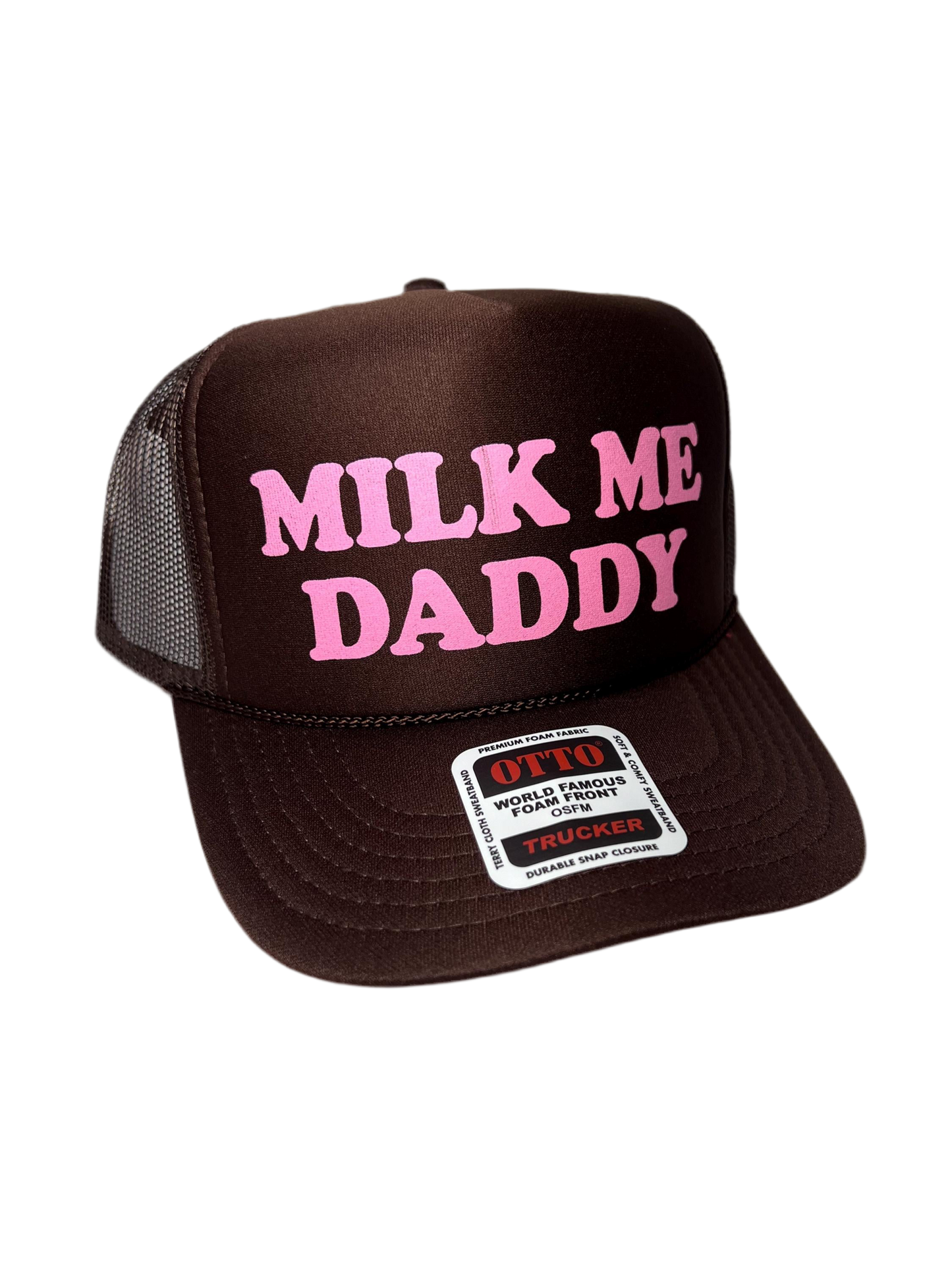 Milk Me Daddy Trucker Hat - Funny Trucker Hats