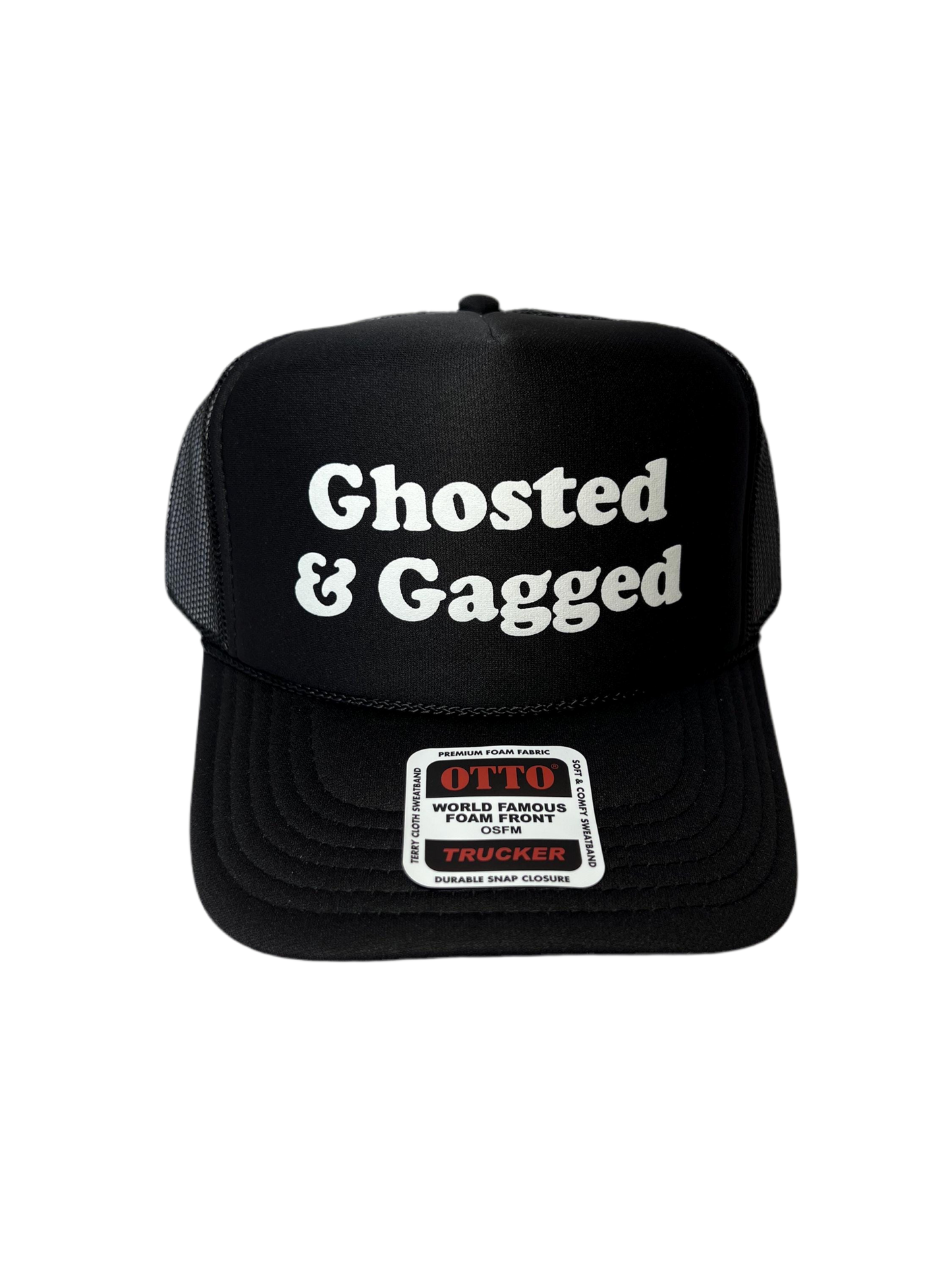 Ghosted & Gagged Trucker Hat - Funny Trucker Hats