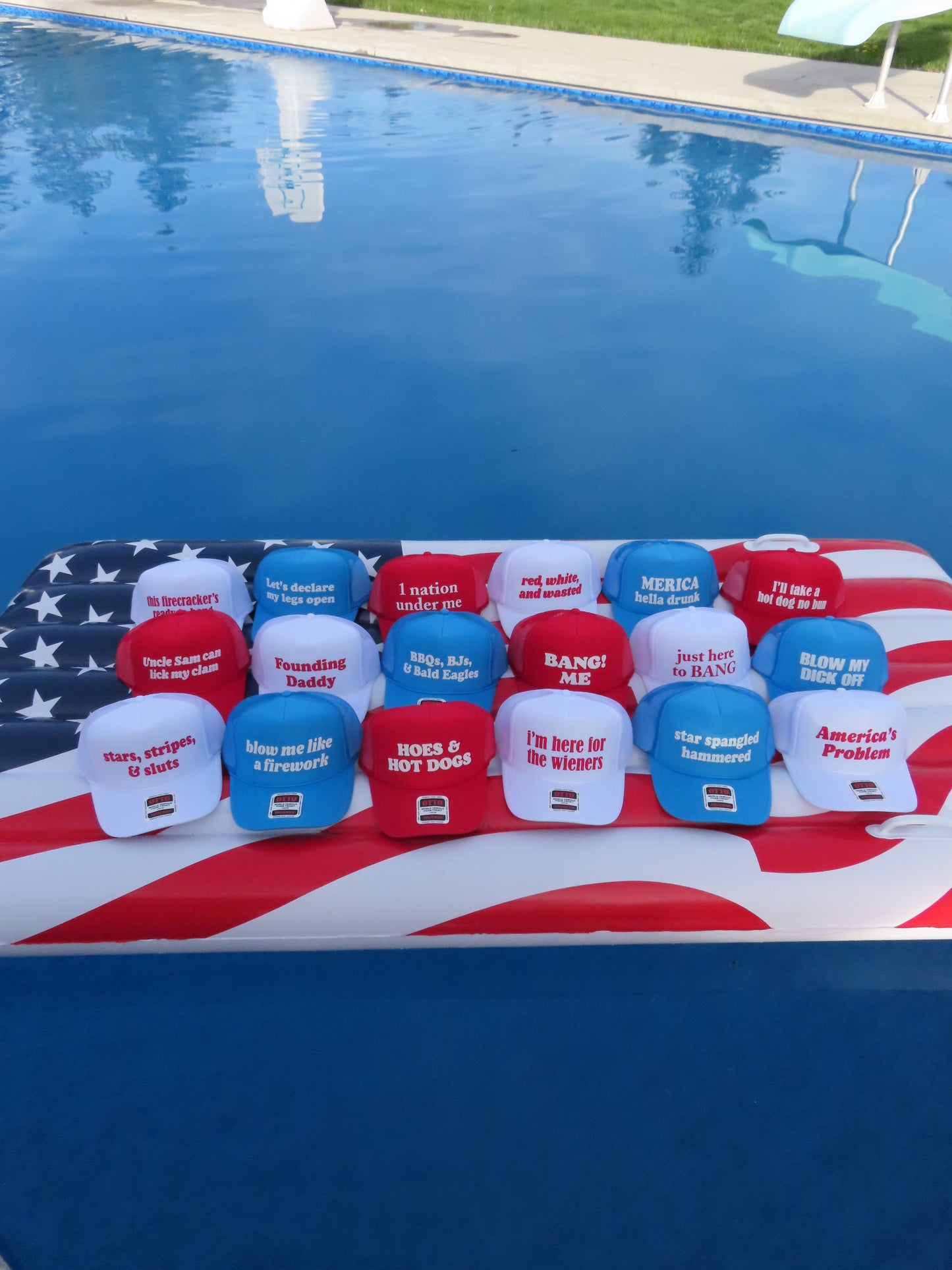 4TH OF JULY Unhinged Trucker Hat Roulette Pack