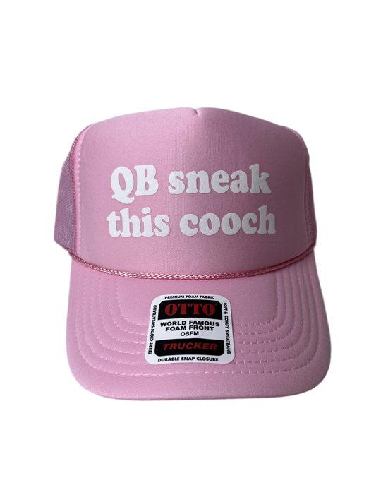 QB Sneak This Cooch Trucker Hat - Funny Trucker Hats