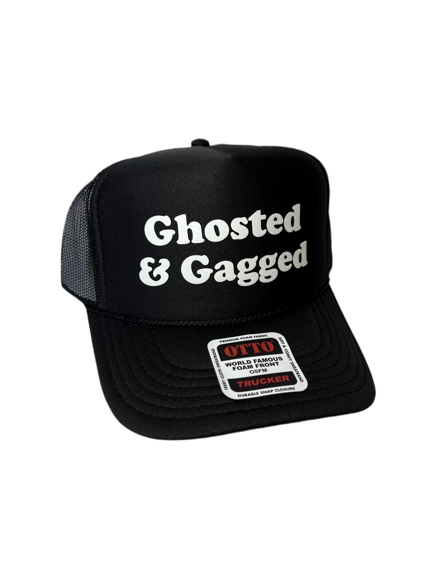Ghosted & Gagged Trucker Hat - Funny Trucker Hats