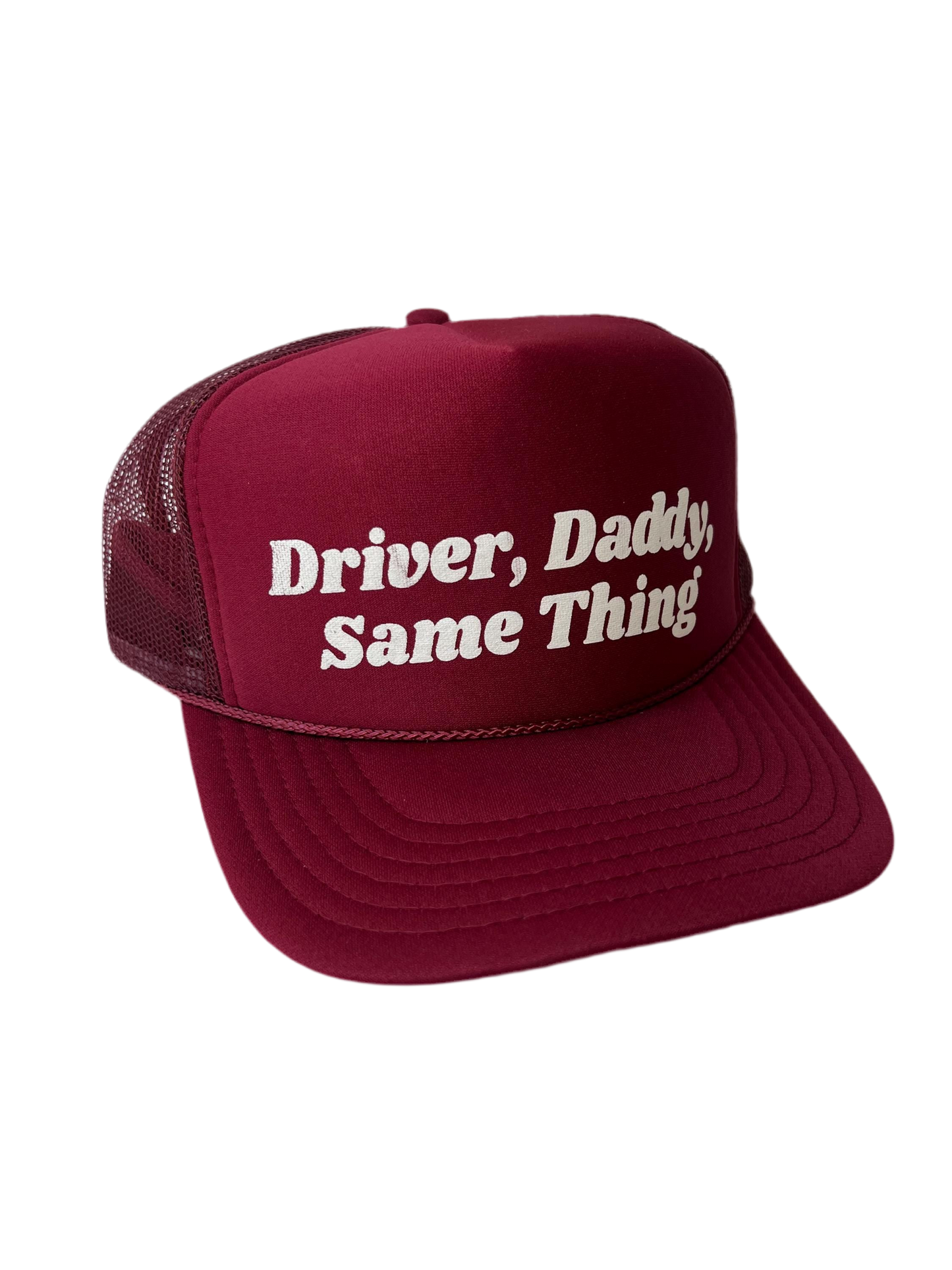 Driver, Daddy, Same Thing Trucker Hat - Funny Golf Trucker Hats