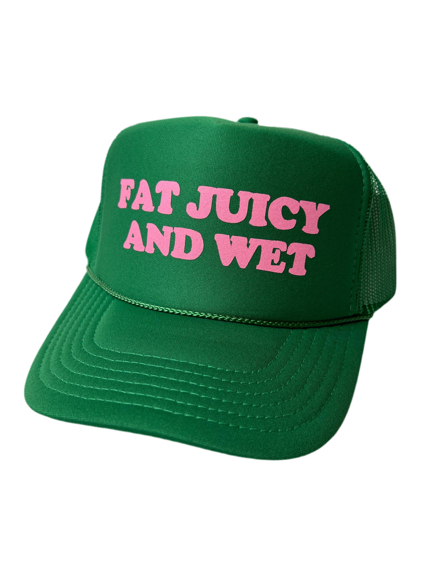 Fat Juicy And Wet Trucker Hat - Funny Trucker Hats