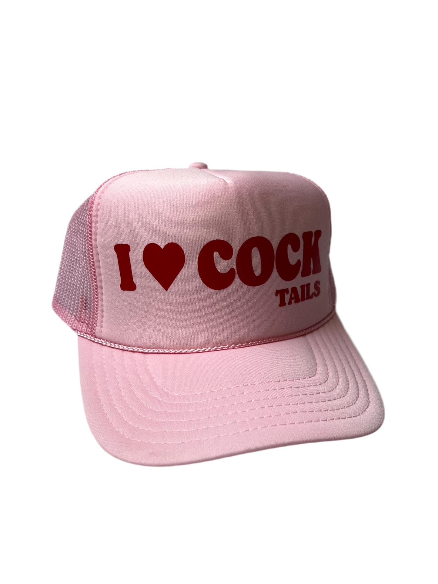 I Love Cock (tails) Trucker Hat - Funny Trucker Hats