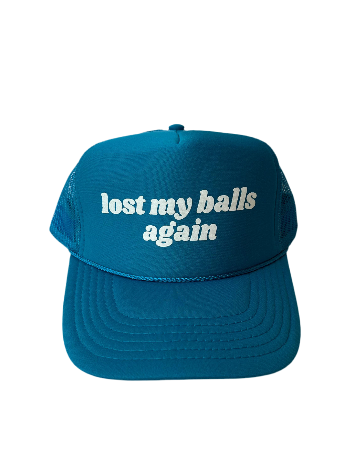 Lost My Balls Again Trucker Hat - Funny Golf Trucker Hats