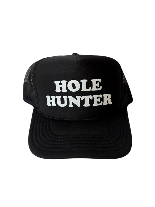 Hole Hunter Trucker Hat - Funny Golf Trucker Hats