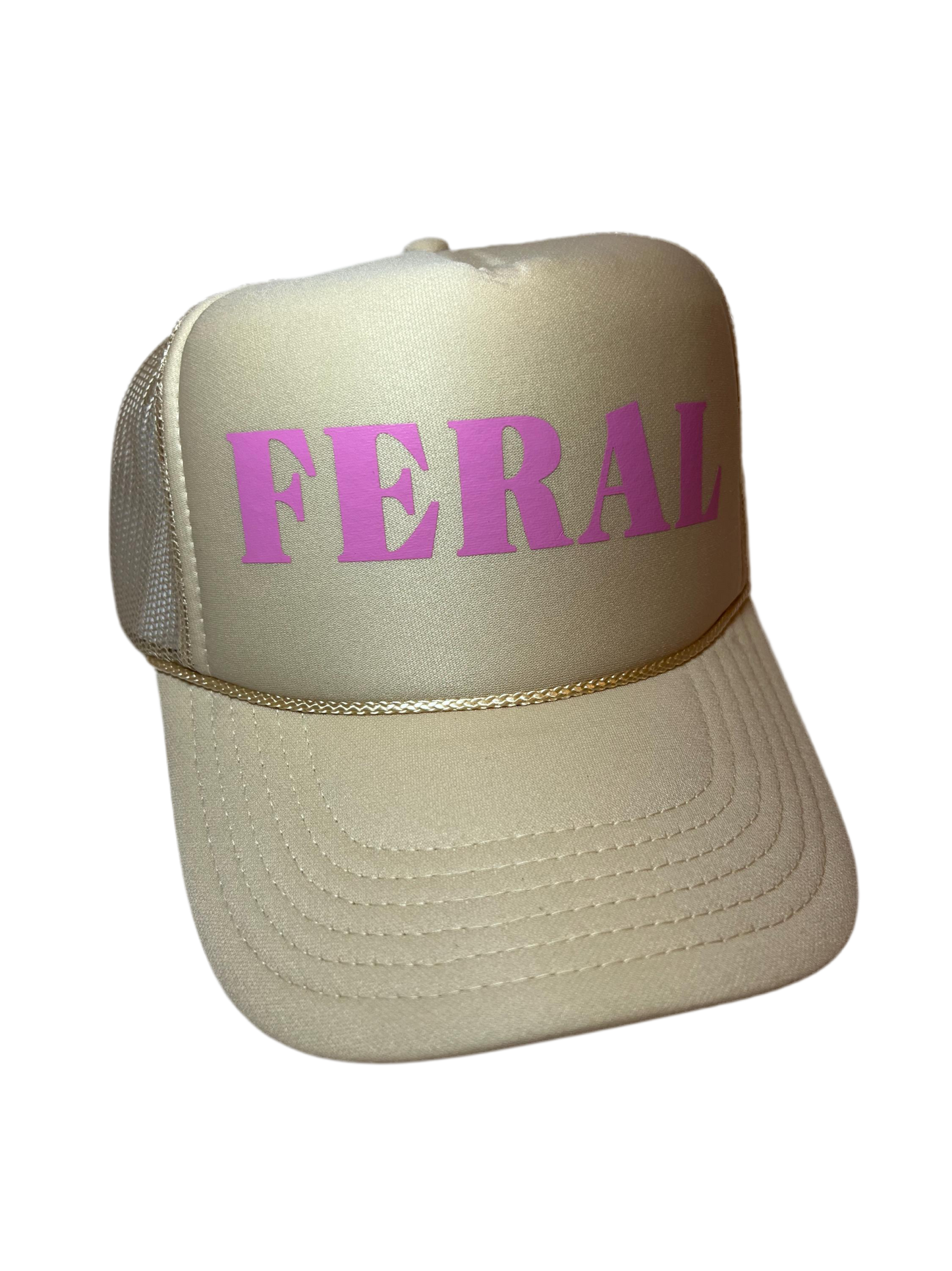 Feral Trucker Hat - Funny Trucker Hats