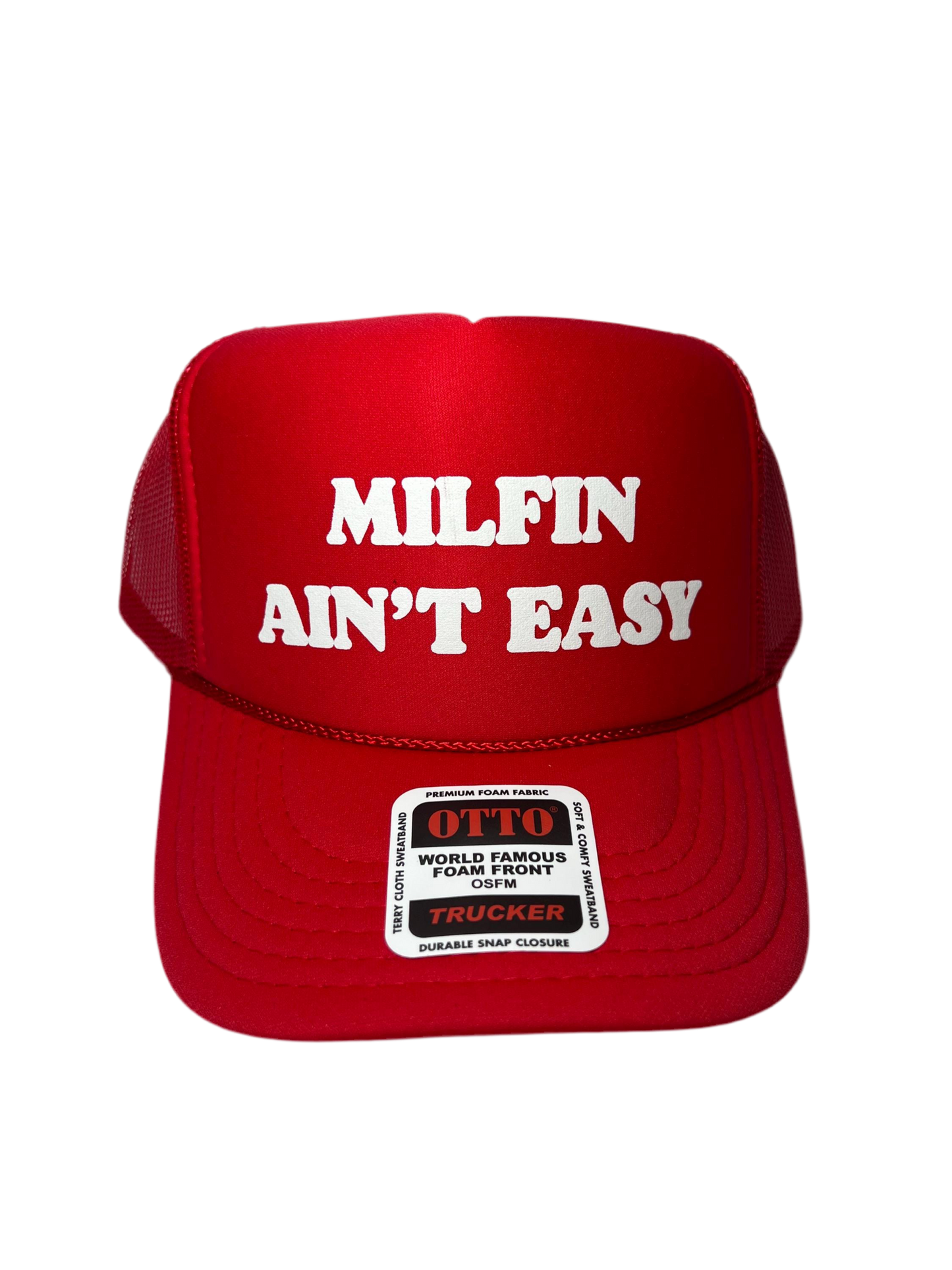 Milfin Ain’t Easy Trucker Hat - Funny Trucker Hats