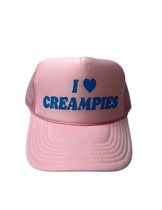 I Love Creampies Trucker Hat - Funny Trucker Hats