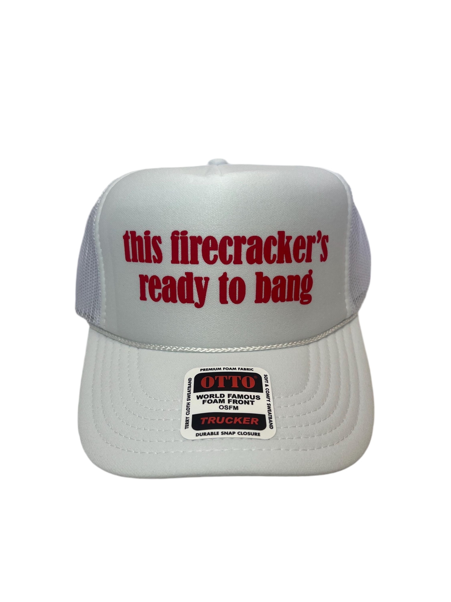 This Firecrackers Ready To Bang Trucker Hat - Funny Trucker Hats