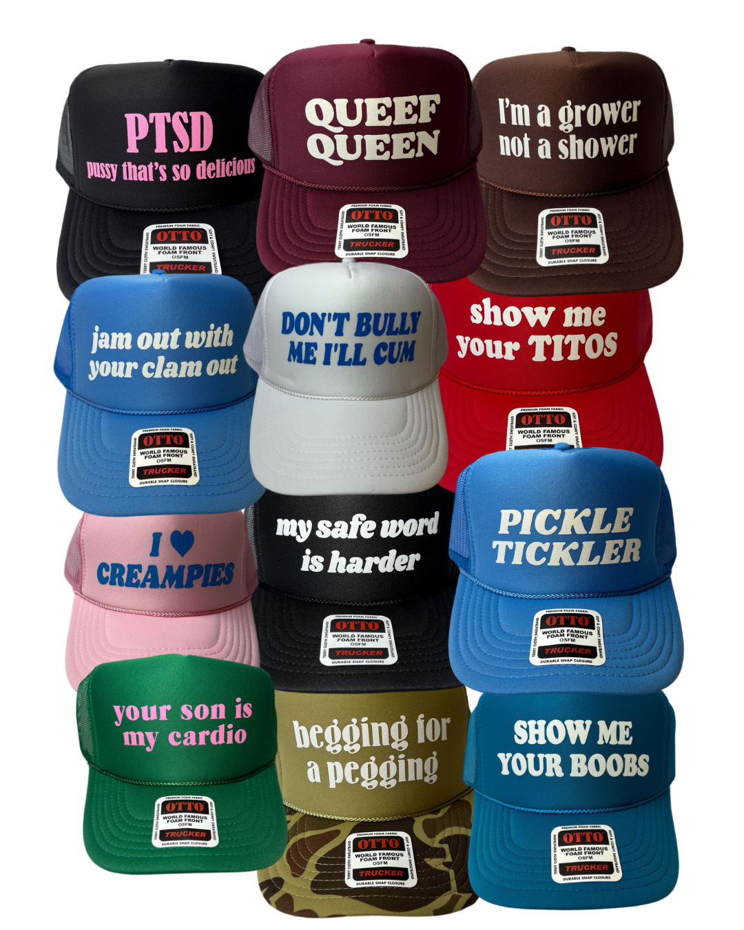 Trucker Hat Roulette Pack Unhinged