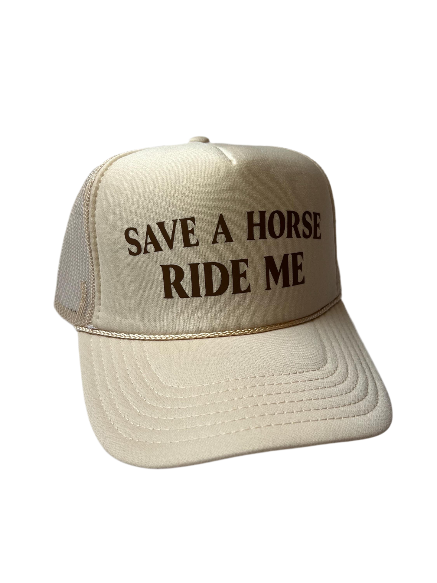 Save A Horse Ride Me Trucker Hat - Funny Trucker Hats