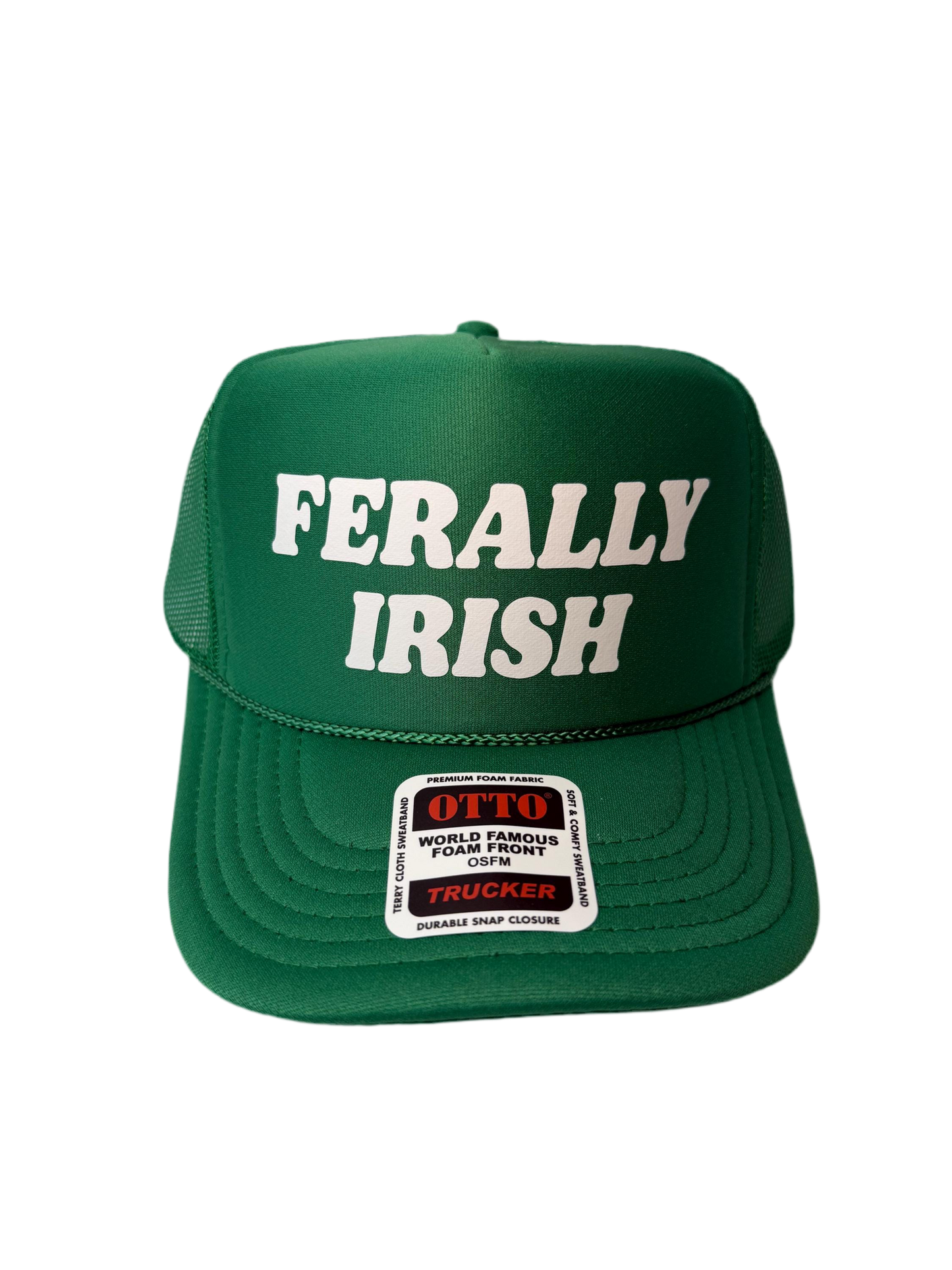 Ferally Irish Trucker Hat - Funny St Patrick’s Day Trucker Hats