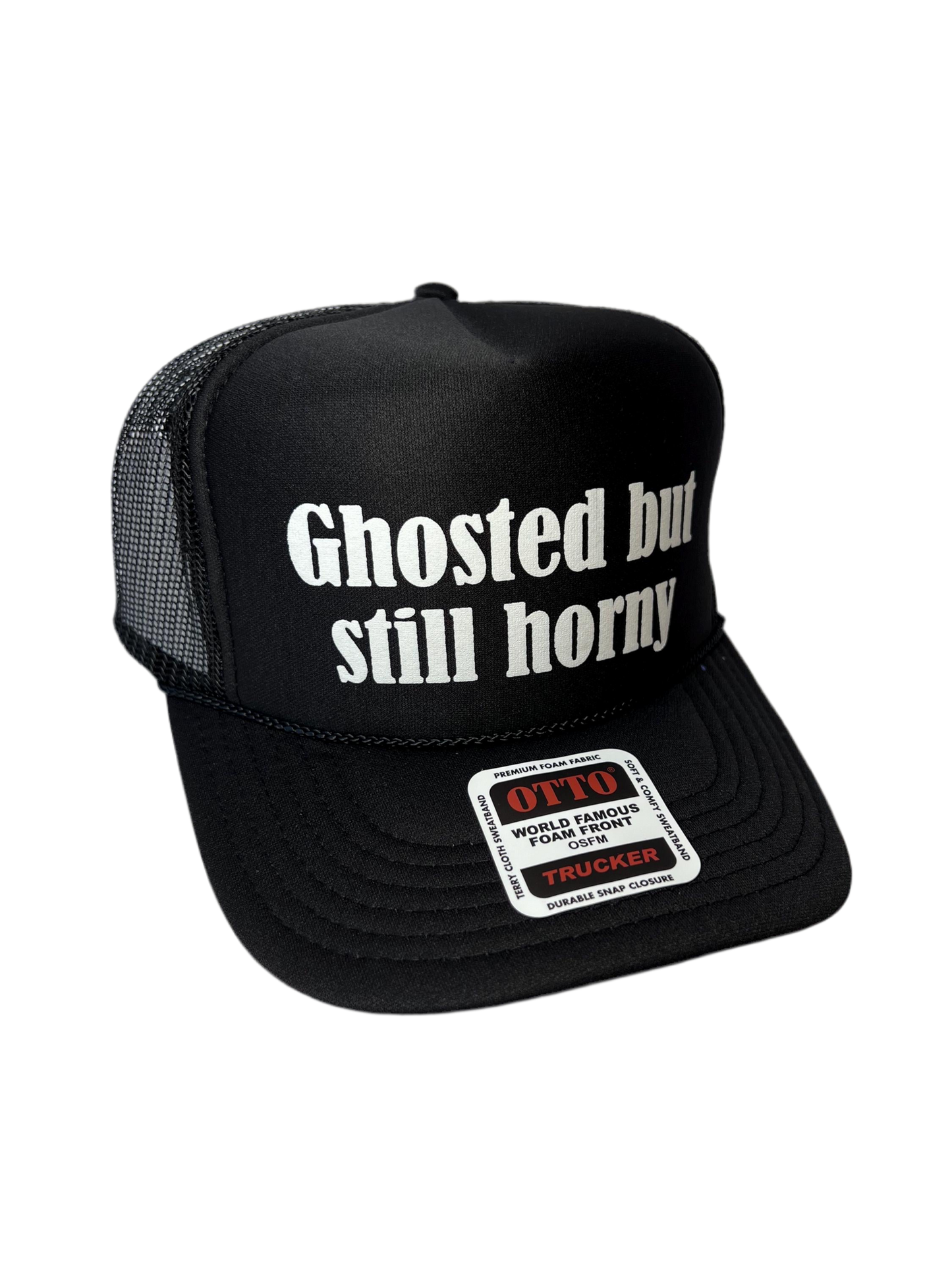 Ghosted But Still Horny Trucker Hat - Funny Trucker Hats
