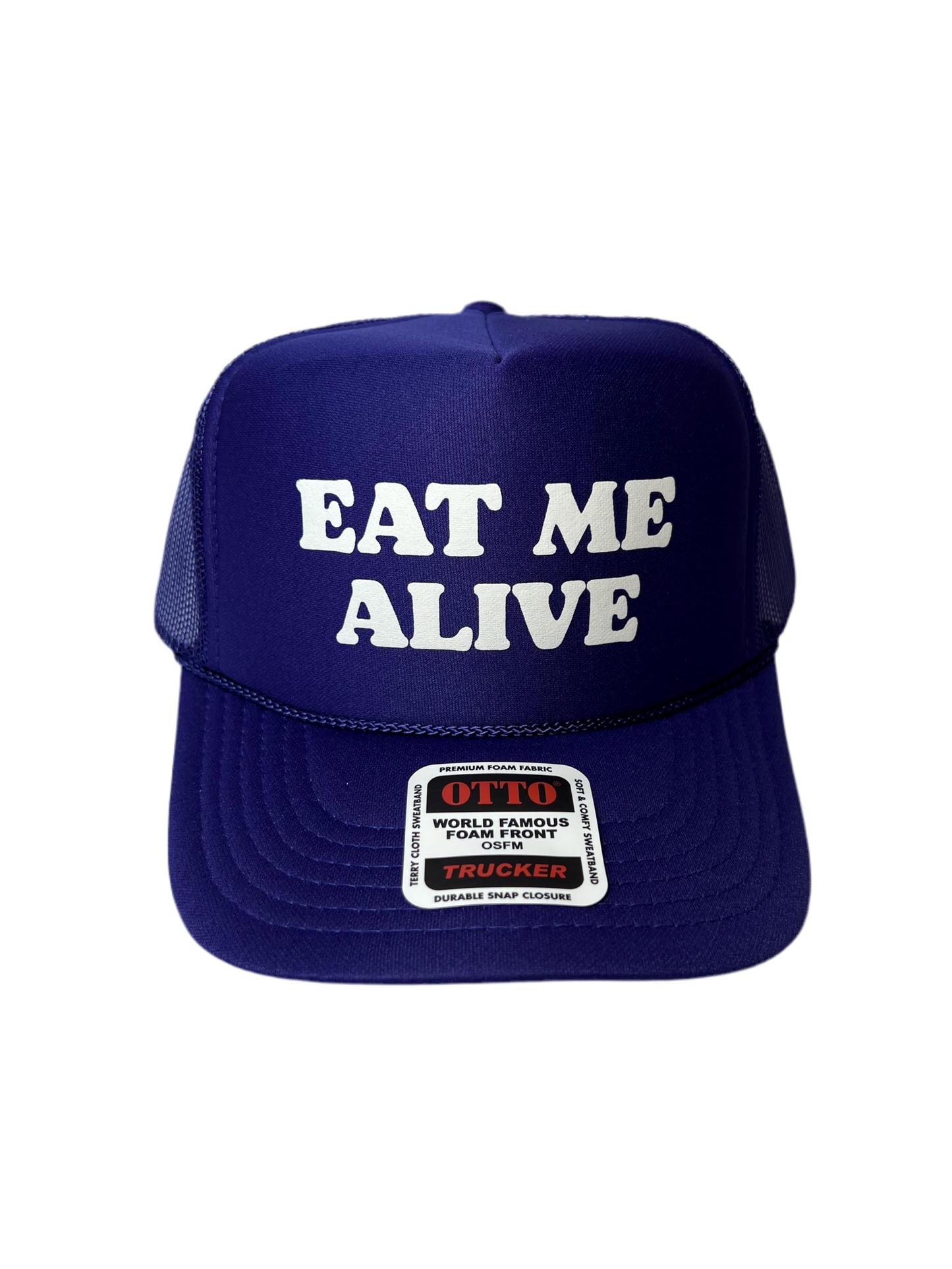 Eat Me Alive Trucker Hat - Funny Trucker Hats