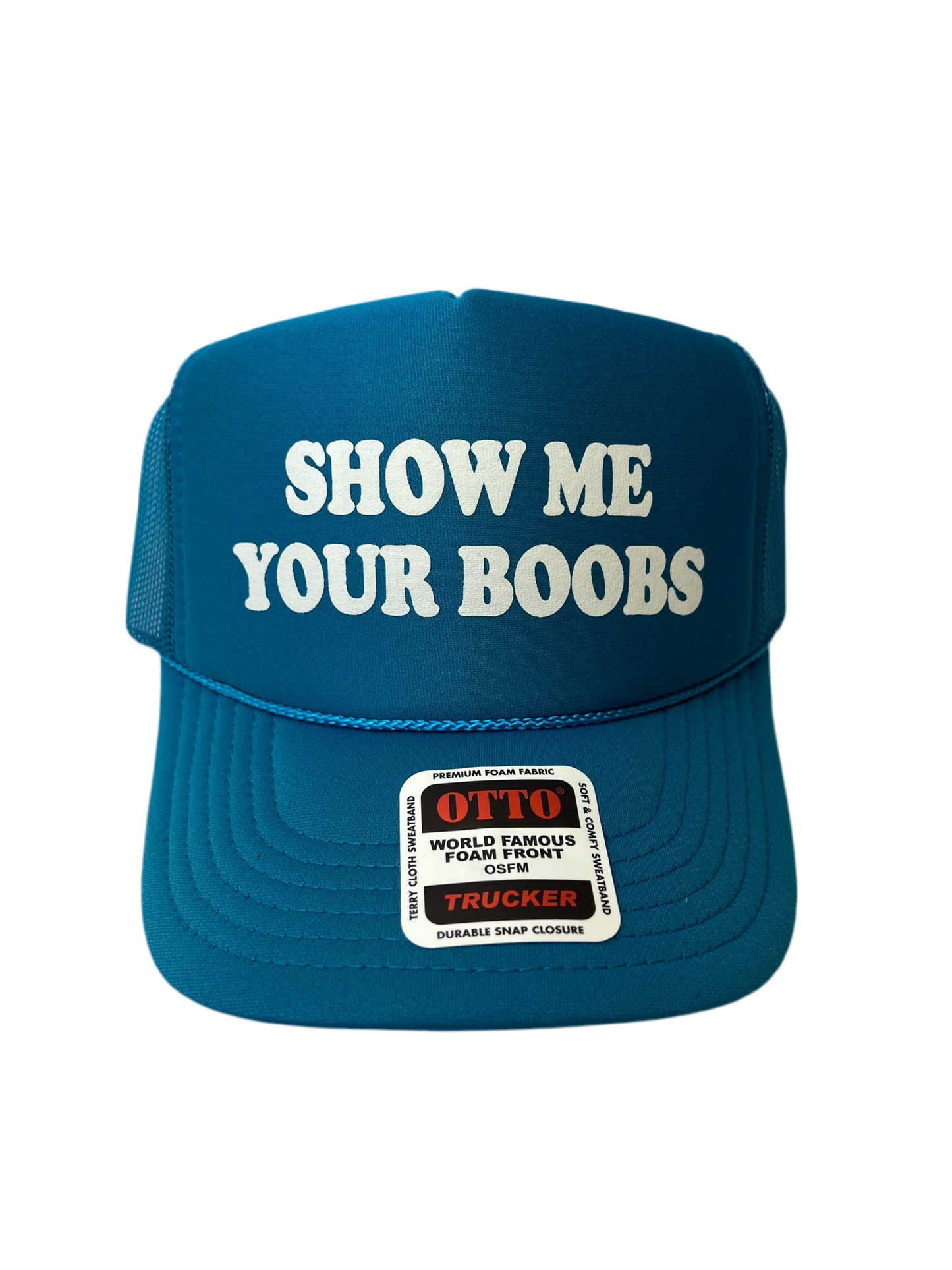 Show Me Your Boobs Trucker Hat - Funny Trucker Hats