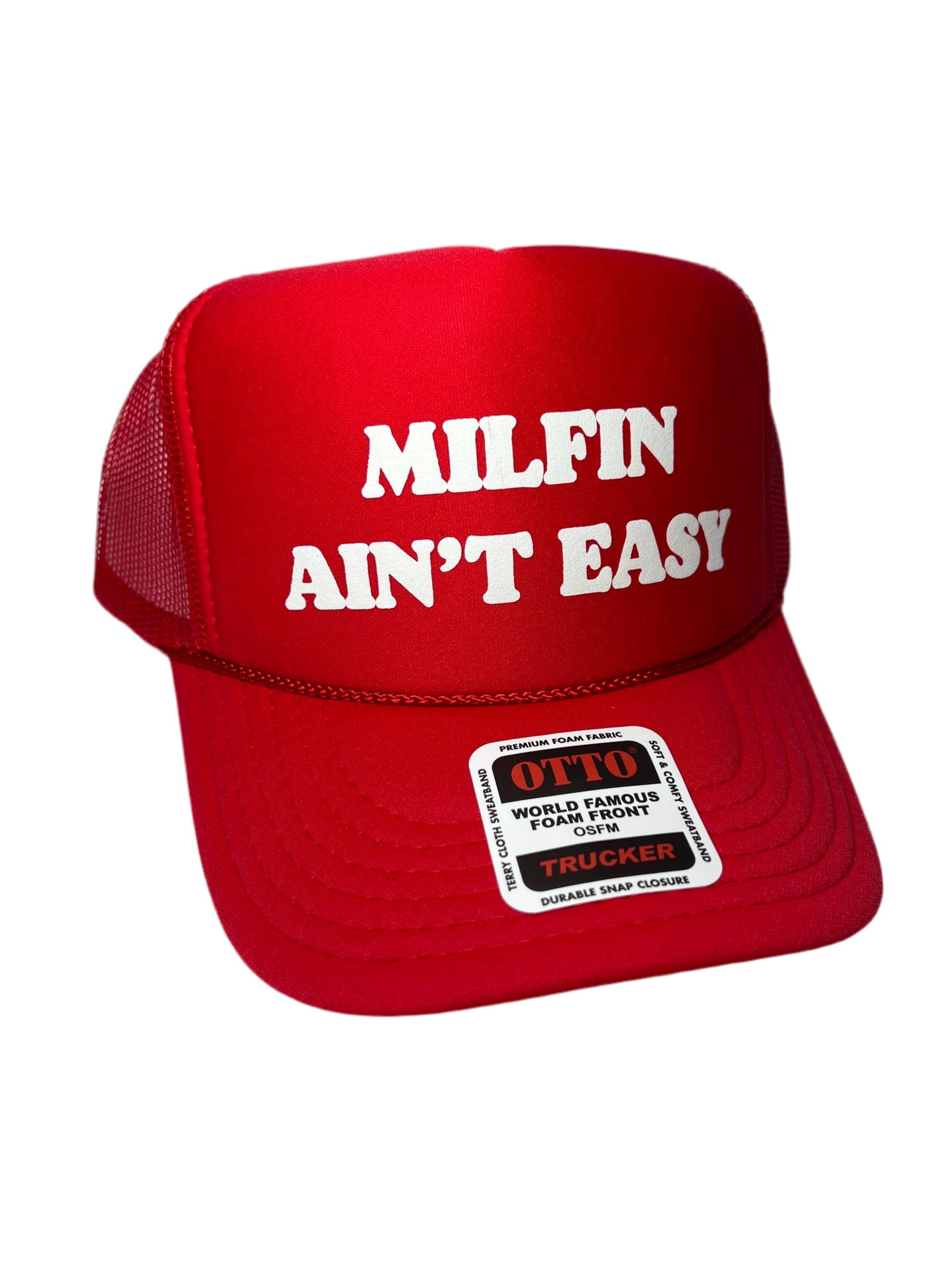 Milfin Ain’t Easy Trucker Hat - Funny Trucker Hats