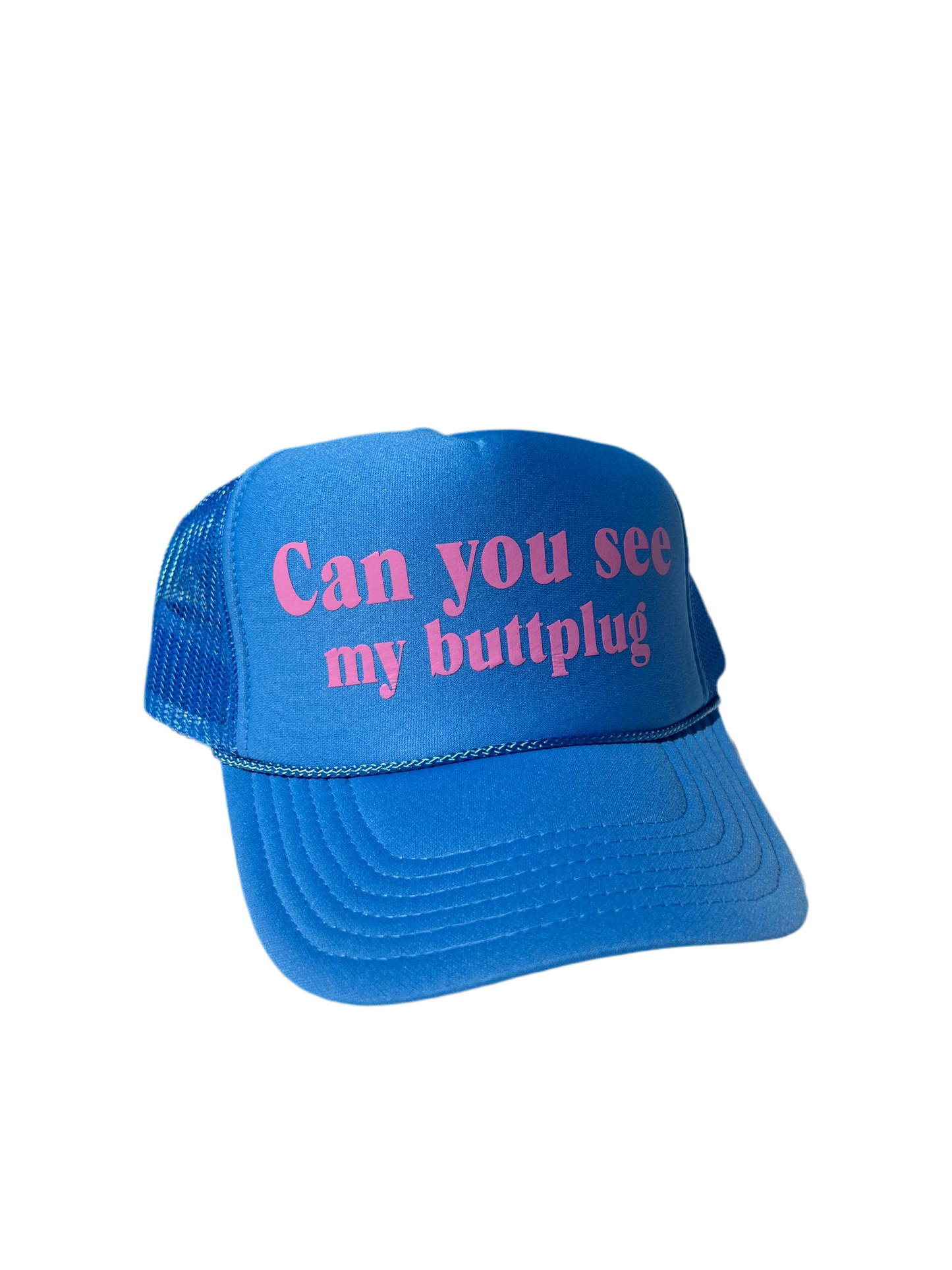 Can You See My Buttplug Trucker Hat - Funny Trucker Hats