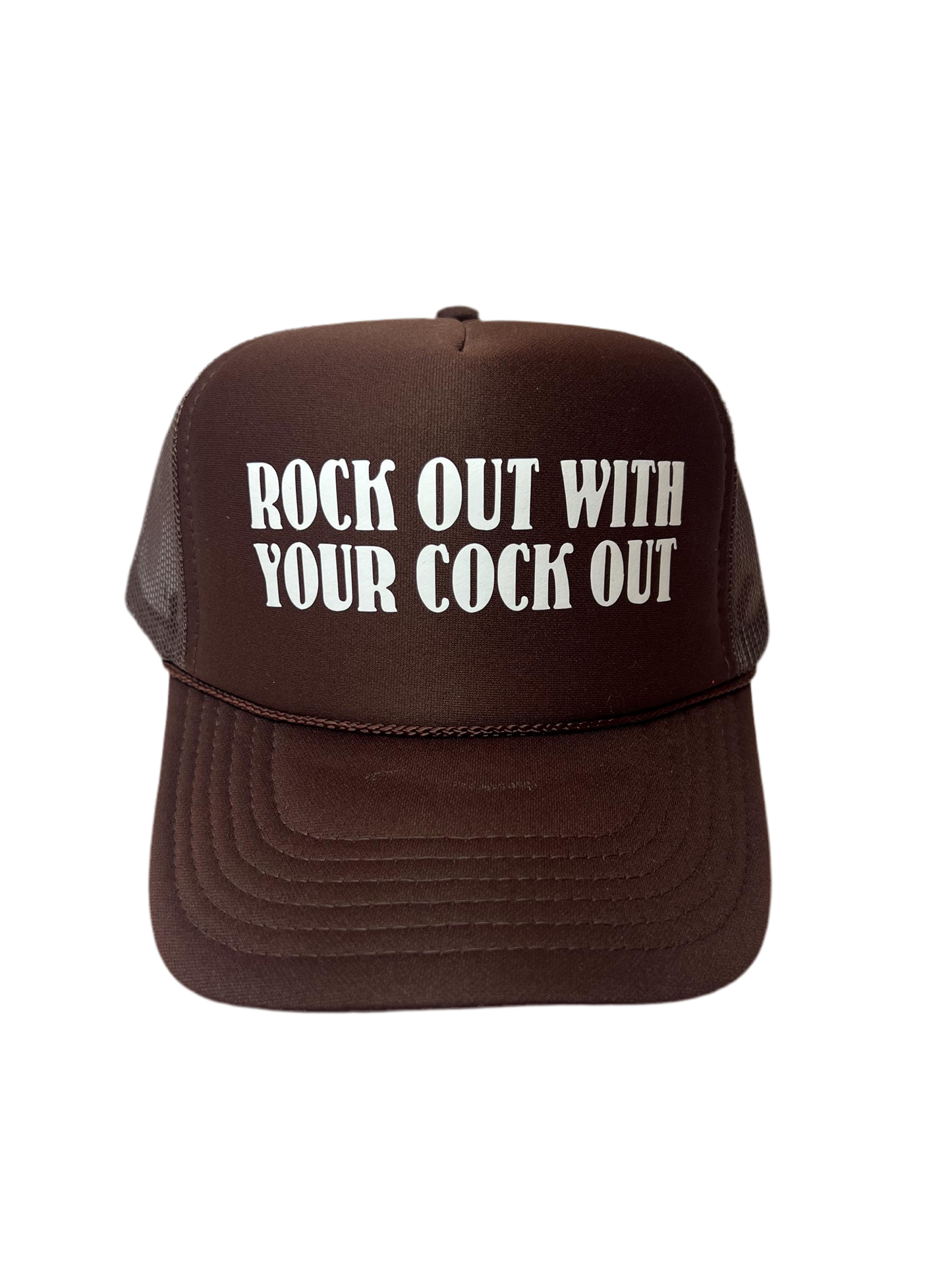 Rock Out With Your Cock Out Trucker Hat - Funny Trucker Hats